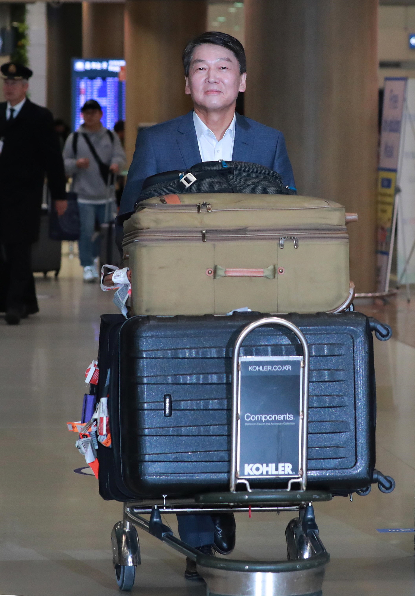 안철수;안철수귀국;안철수입국