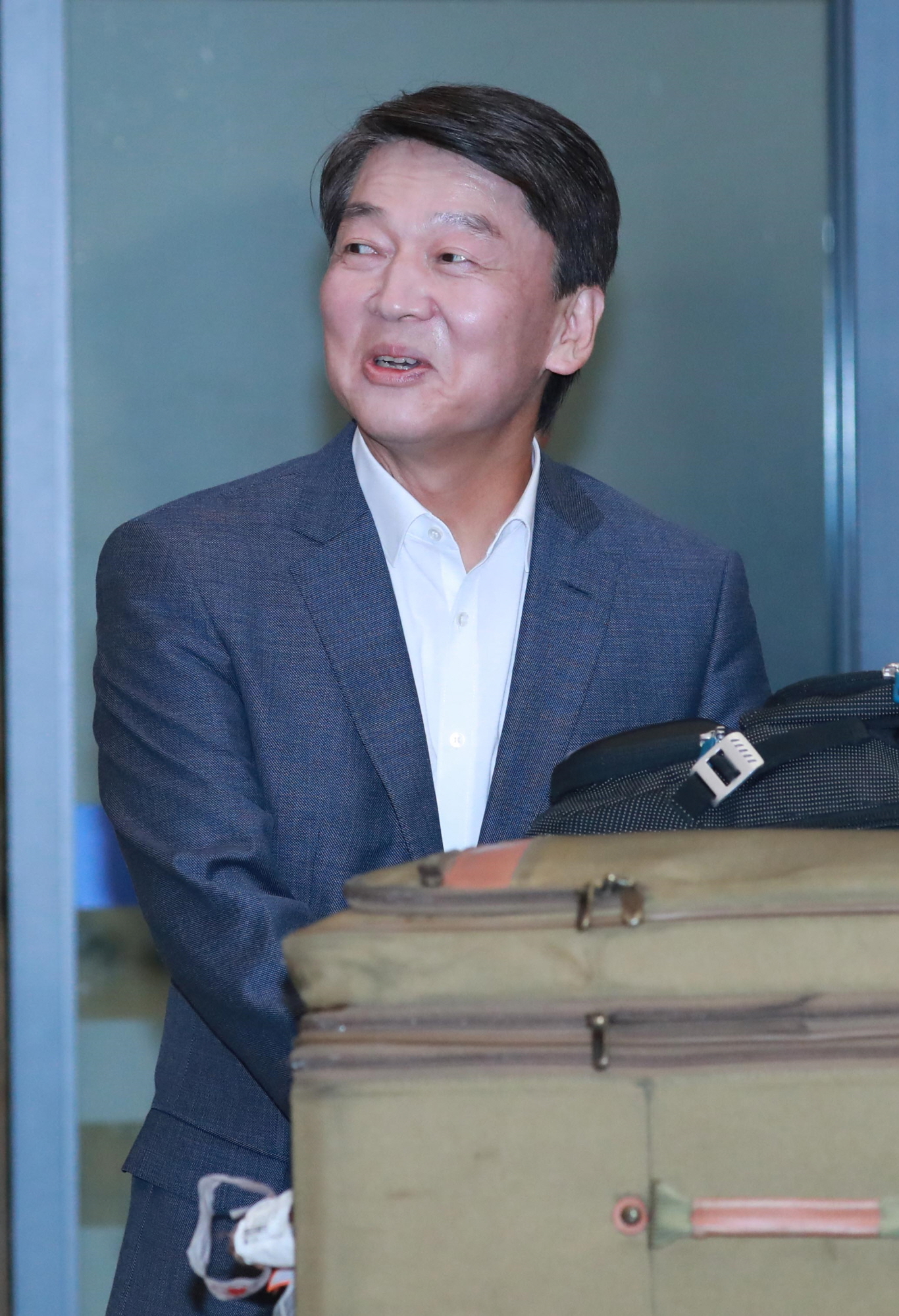 안철수;안철수귀국;안철수입국