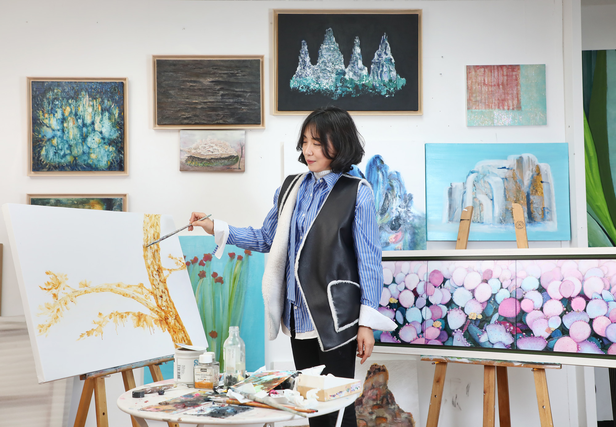 한국미술응원프로젝트;화가의방;이순;이순작가;화가;아티스트;그림