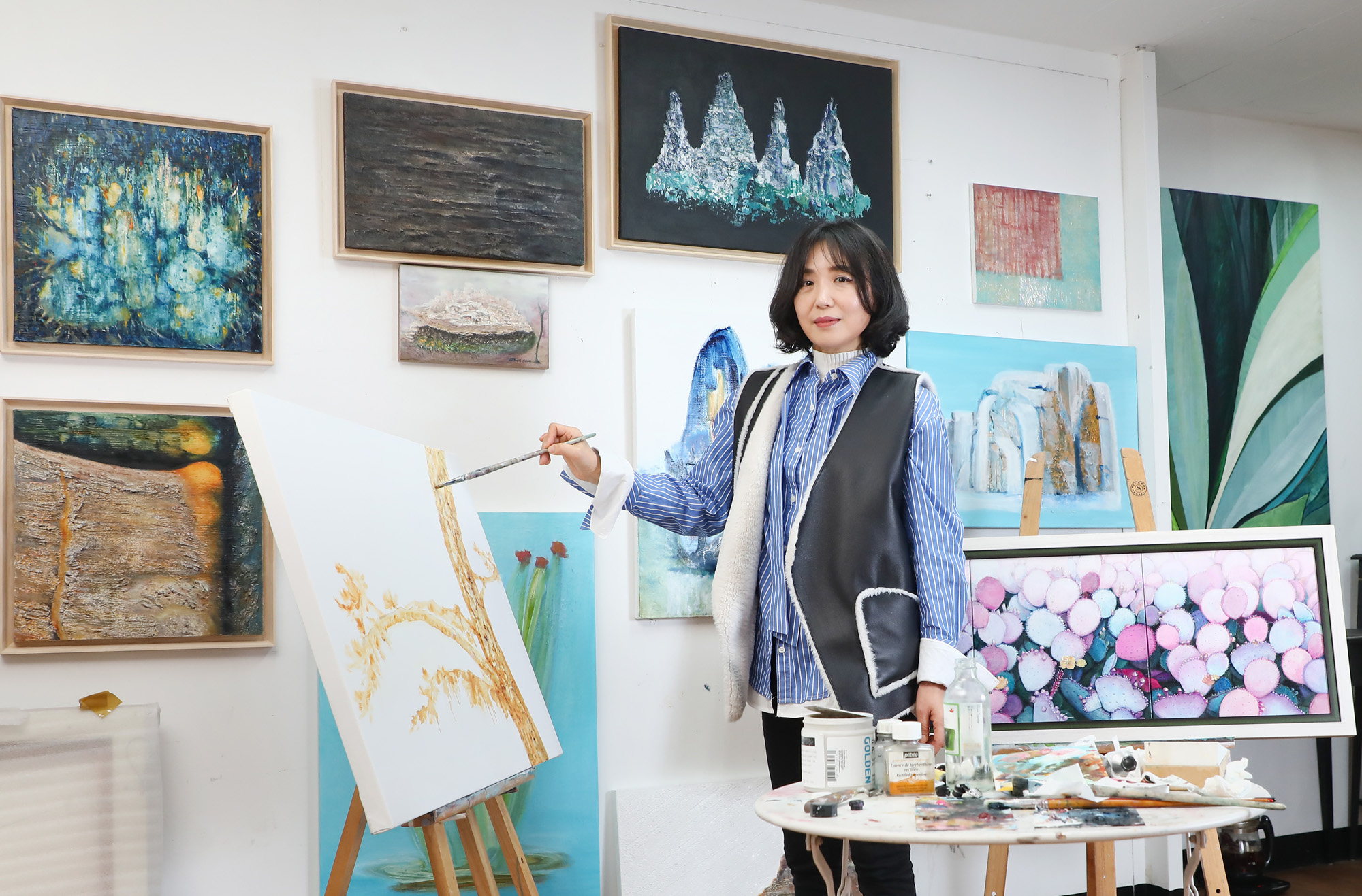 한국미술응원프로젝트;화가의방;이순;이순작가;화가;아티스트;그림