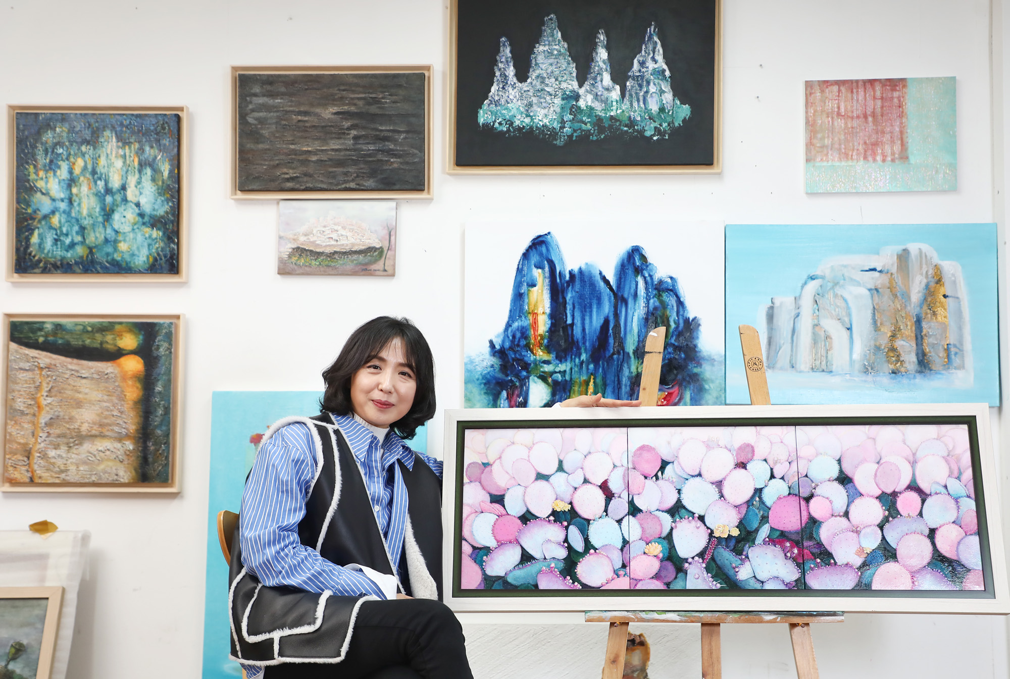 한국미술응원프로젝트;화가의방;이순;이순작가;화가;아티스트;그림