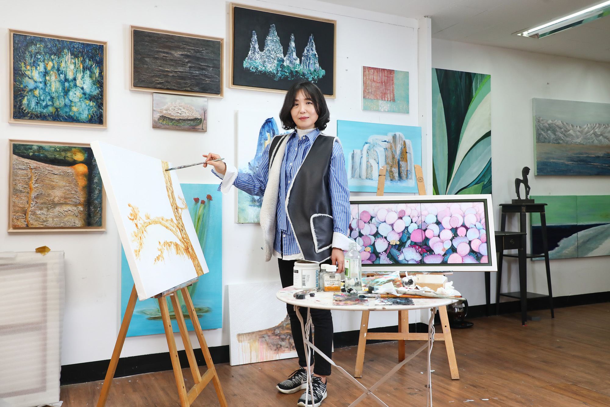 한국미술응원프로젝트;화가의방;이순;이순작가;화가;아티스트;그림