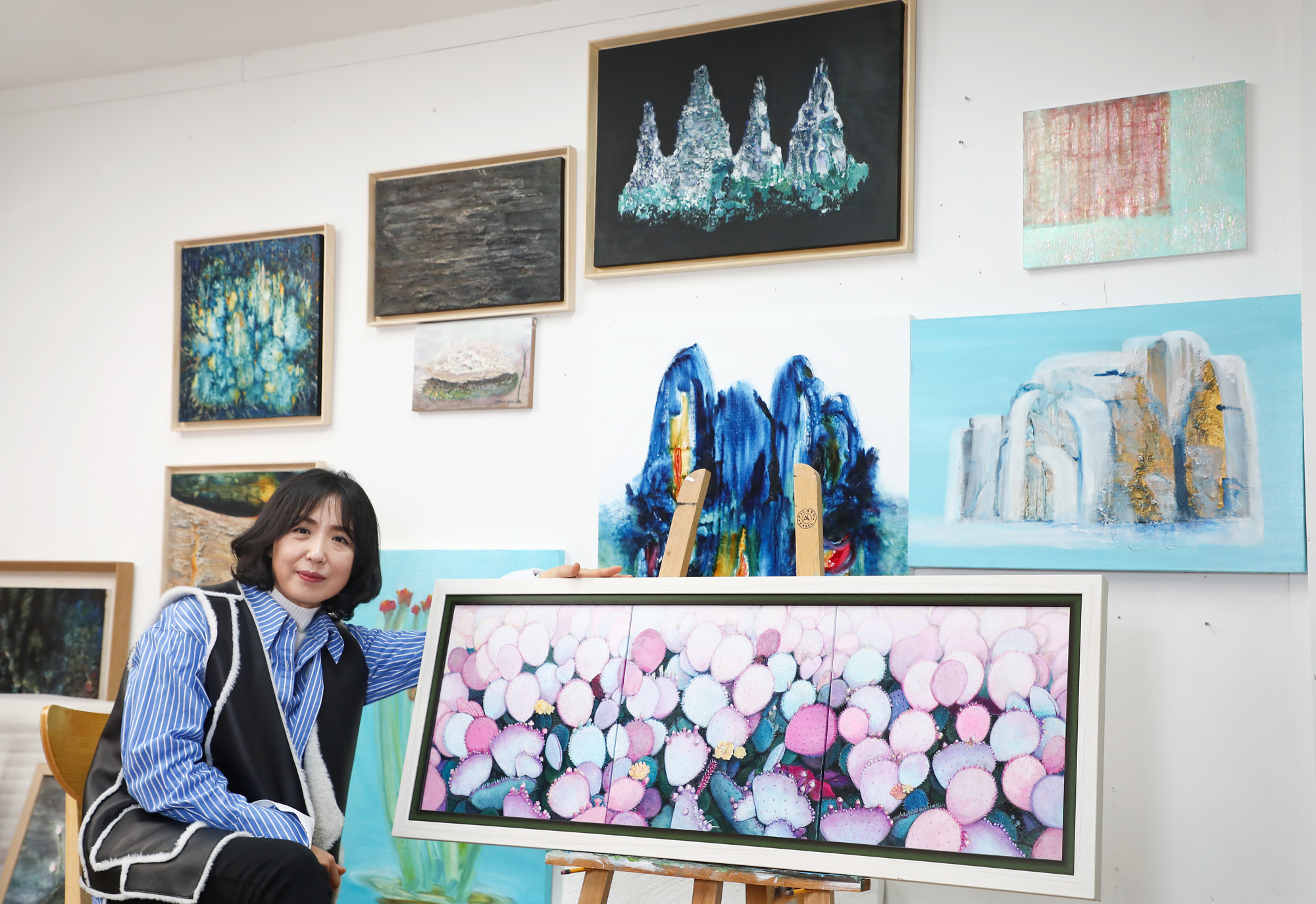 한국미술응원프로젝트;화가의방;이순;이순작가;화가;아티스트;그림