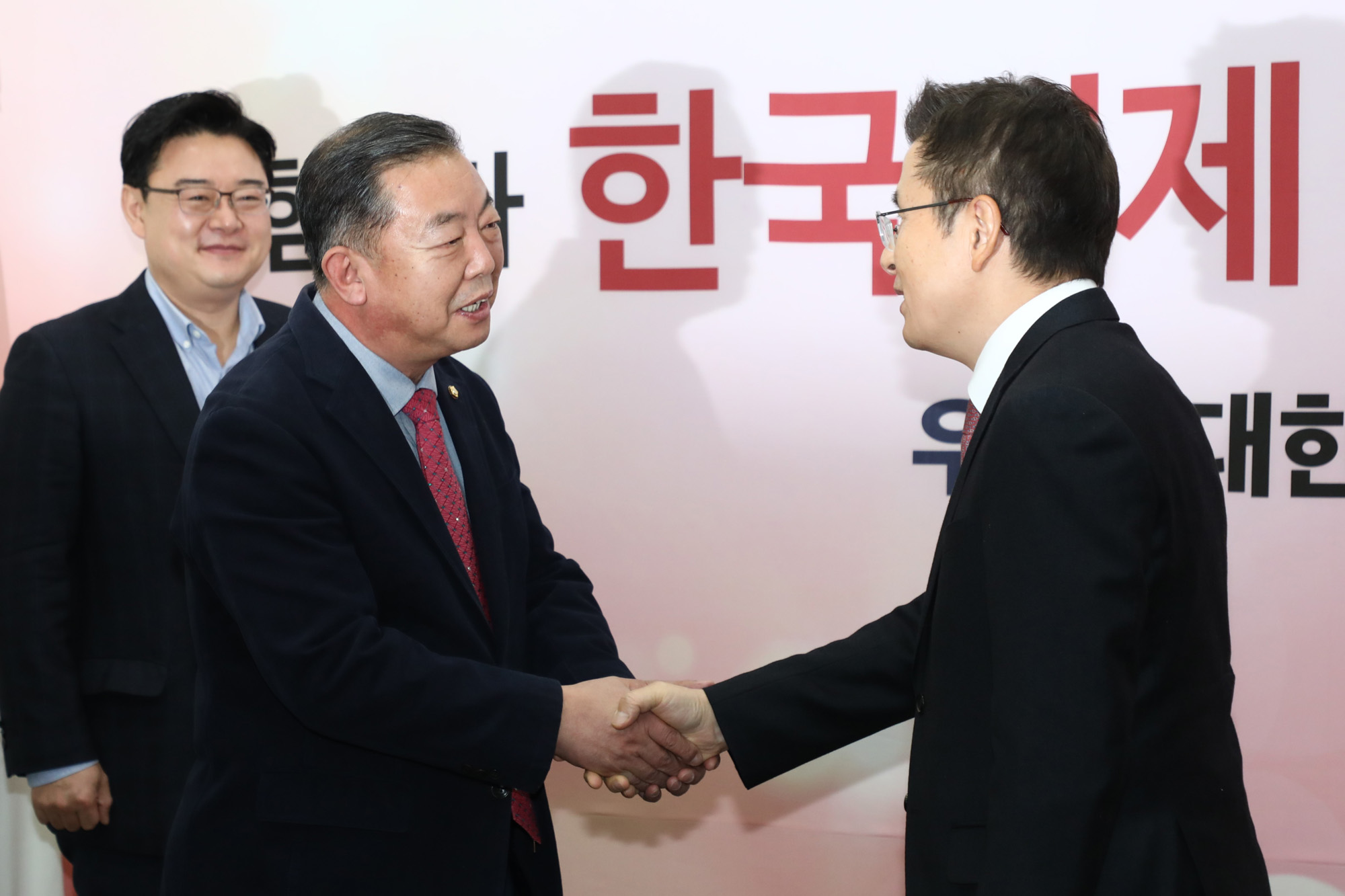 이찬열의원;황교안대표;이찬열한국당입당