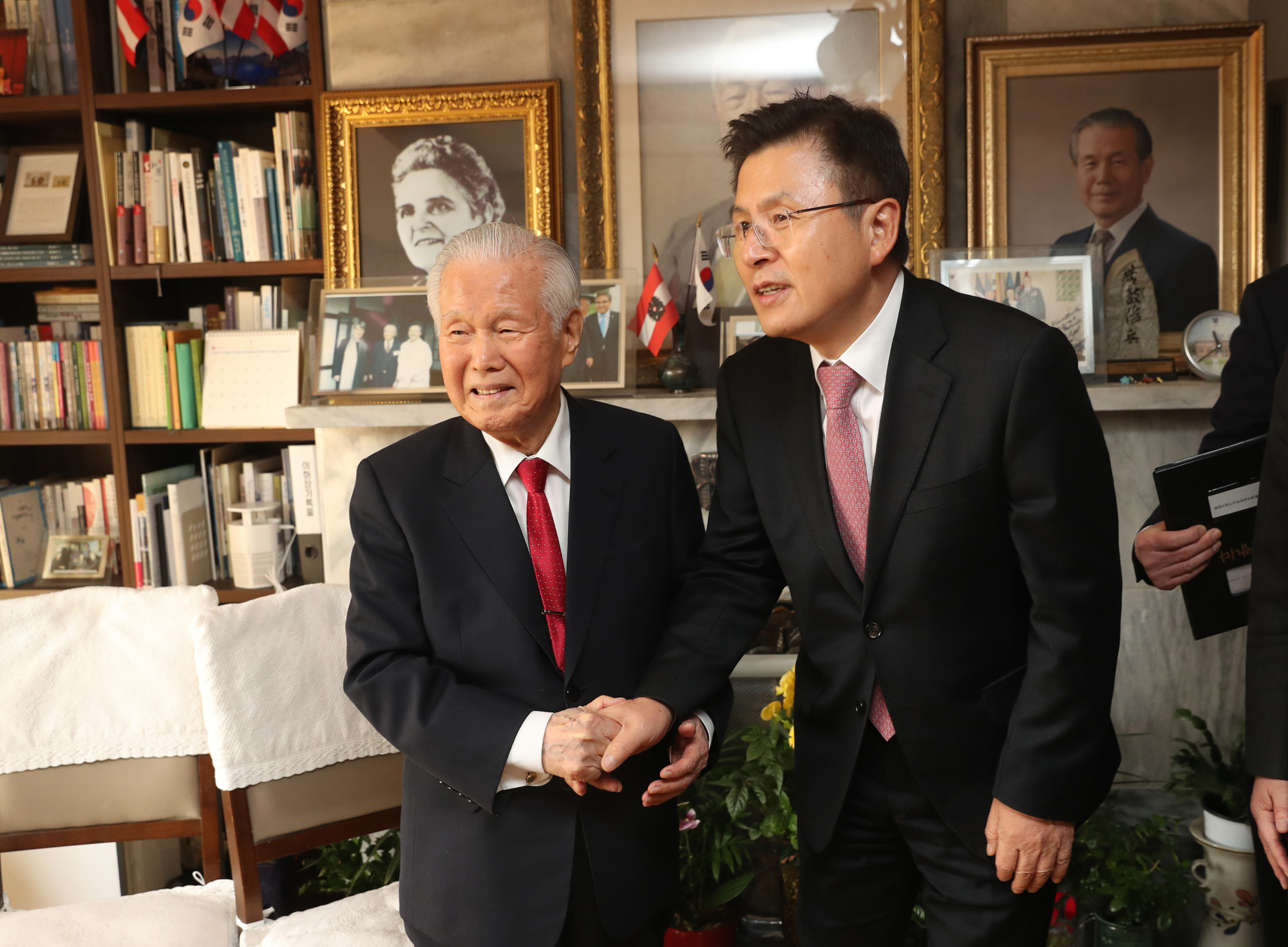 황교안이승만;황교안이인수;황교안