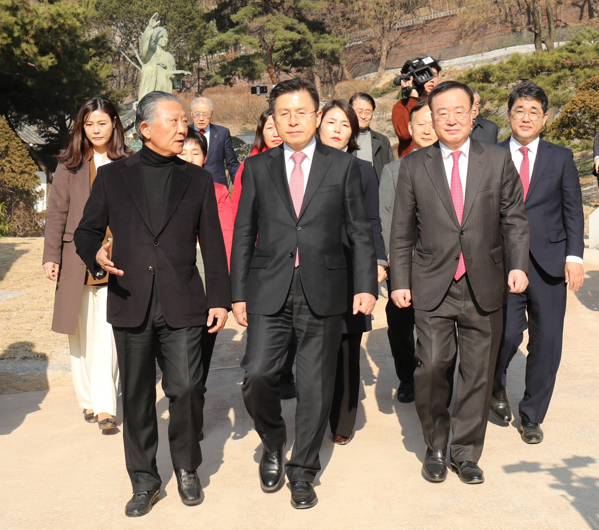 황교안;황교안대표;황교안후보;황교안이인수;황교안이승만;이화장