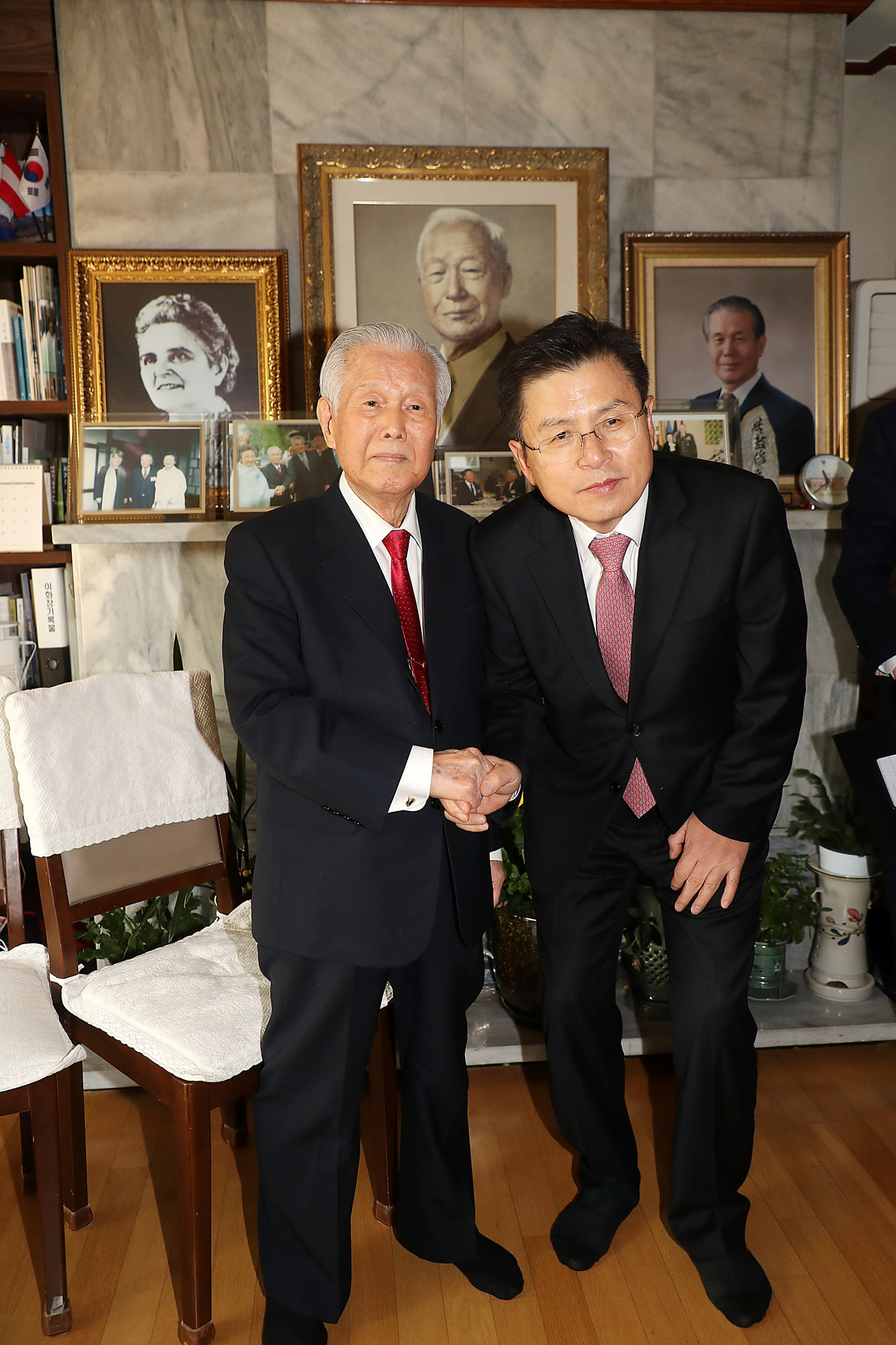 황교안;황교안이승만;황교안이인수