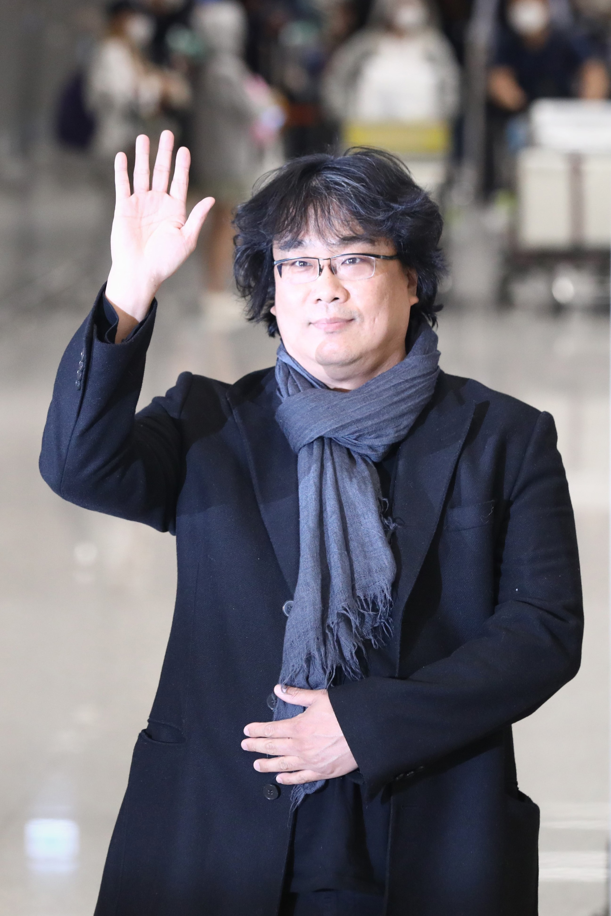 봉준호;영화기생충;봉준호인청공항입국