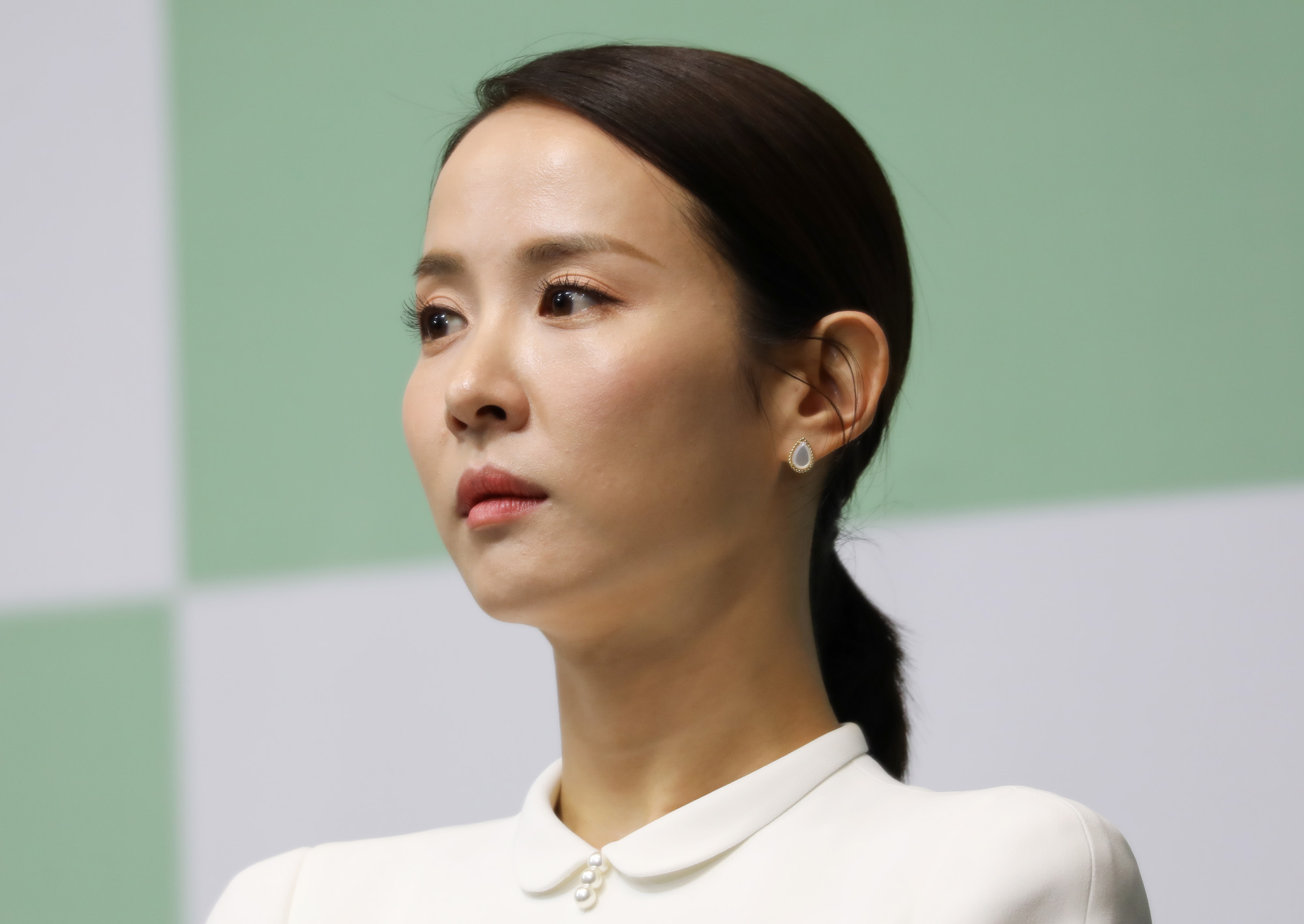 기생충;기생충기자간담회;조여정