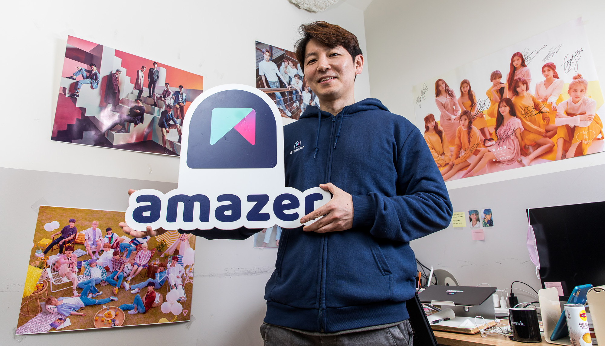 경제;기업;스타트업;연예;동영상플랫폼;어메이저;amazer;이의중;케이팝커버댄스