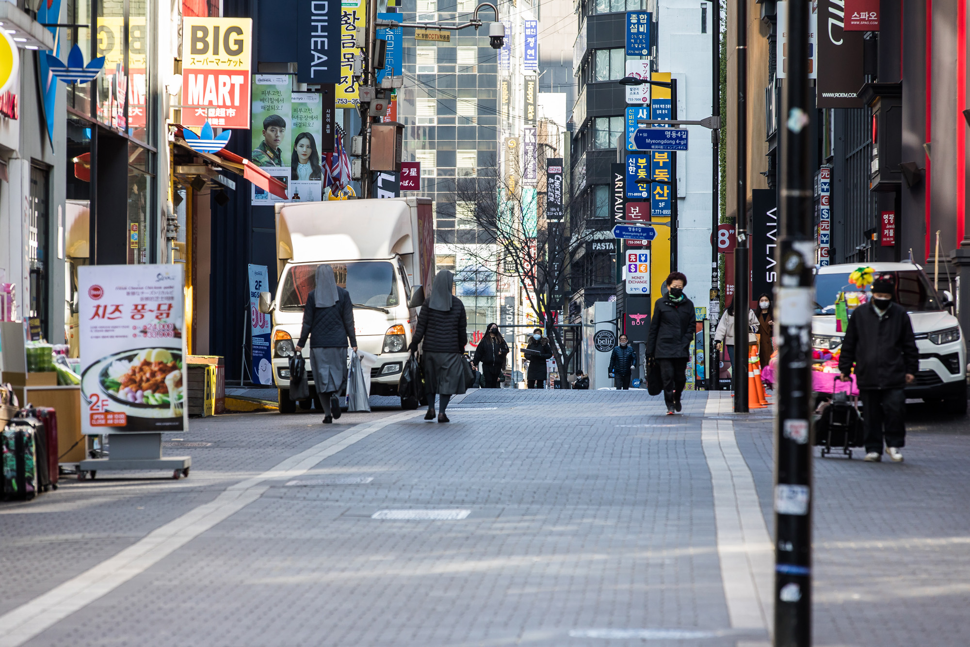 사회;세태;건강;질병;전염병;신종코로나바이러스감염증;코로나19;명동