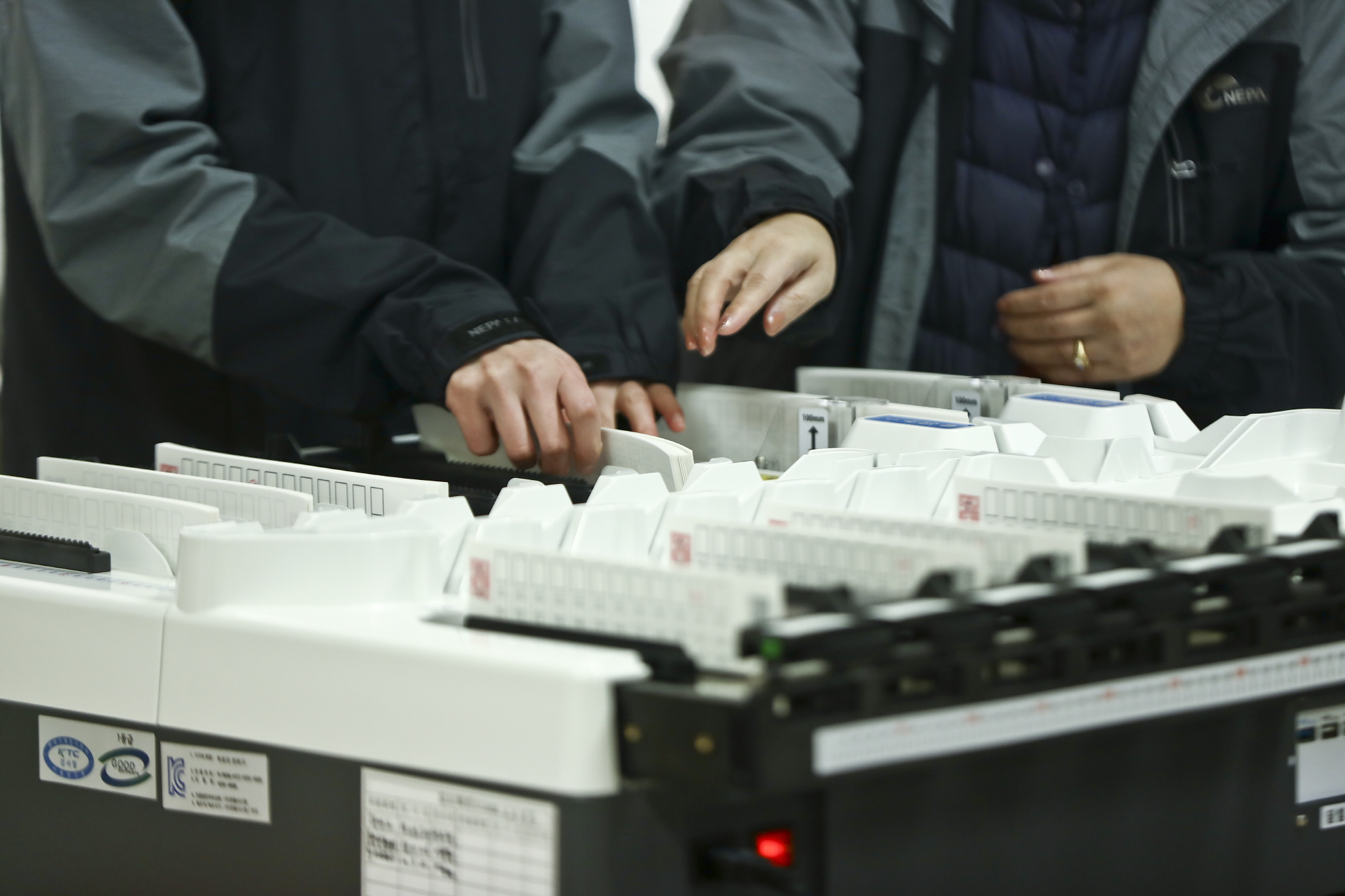 사회;정치;선관위;투표지분류기;투표지분류기모의시험