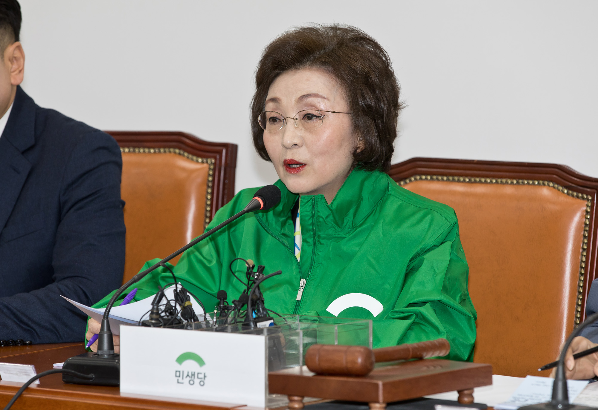 정치;국회;정당;민생당;민생당최고위원회의;김정화;박주현