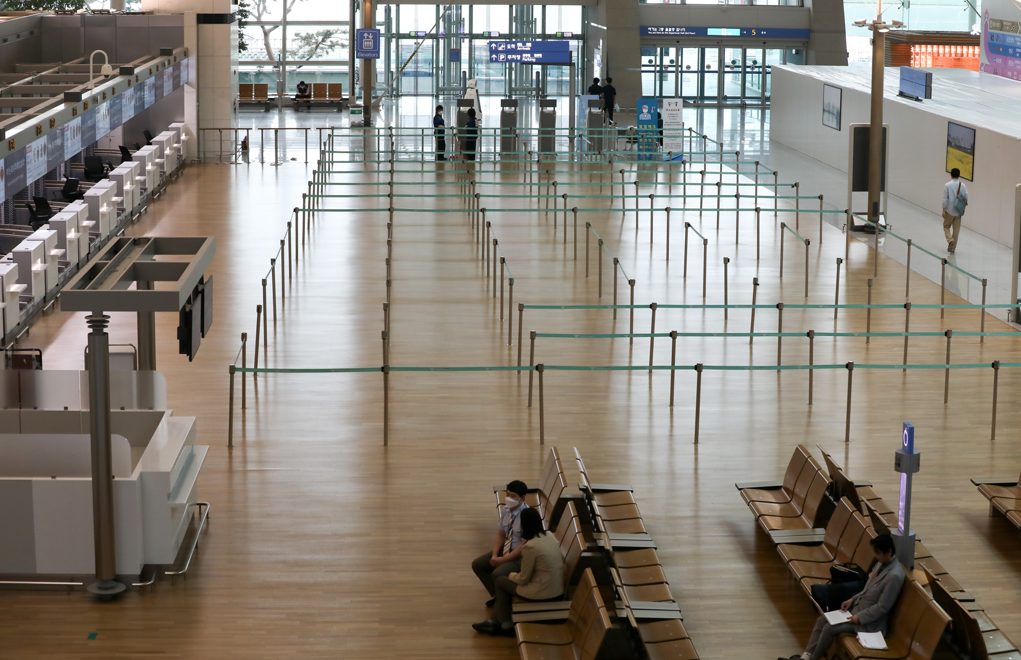 사회;코로나19;코로나미국;코로나비행기;코로나19미국;입국자가격리;입국개별진료소