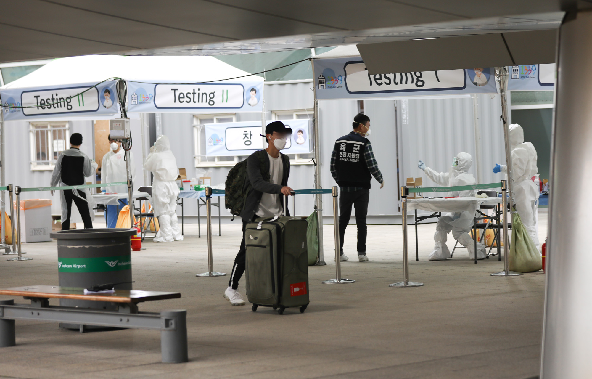 사회;코로나19;코로나미국;코로나비행기;코로나19미국;입국자가격리;입국선별진료소