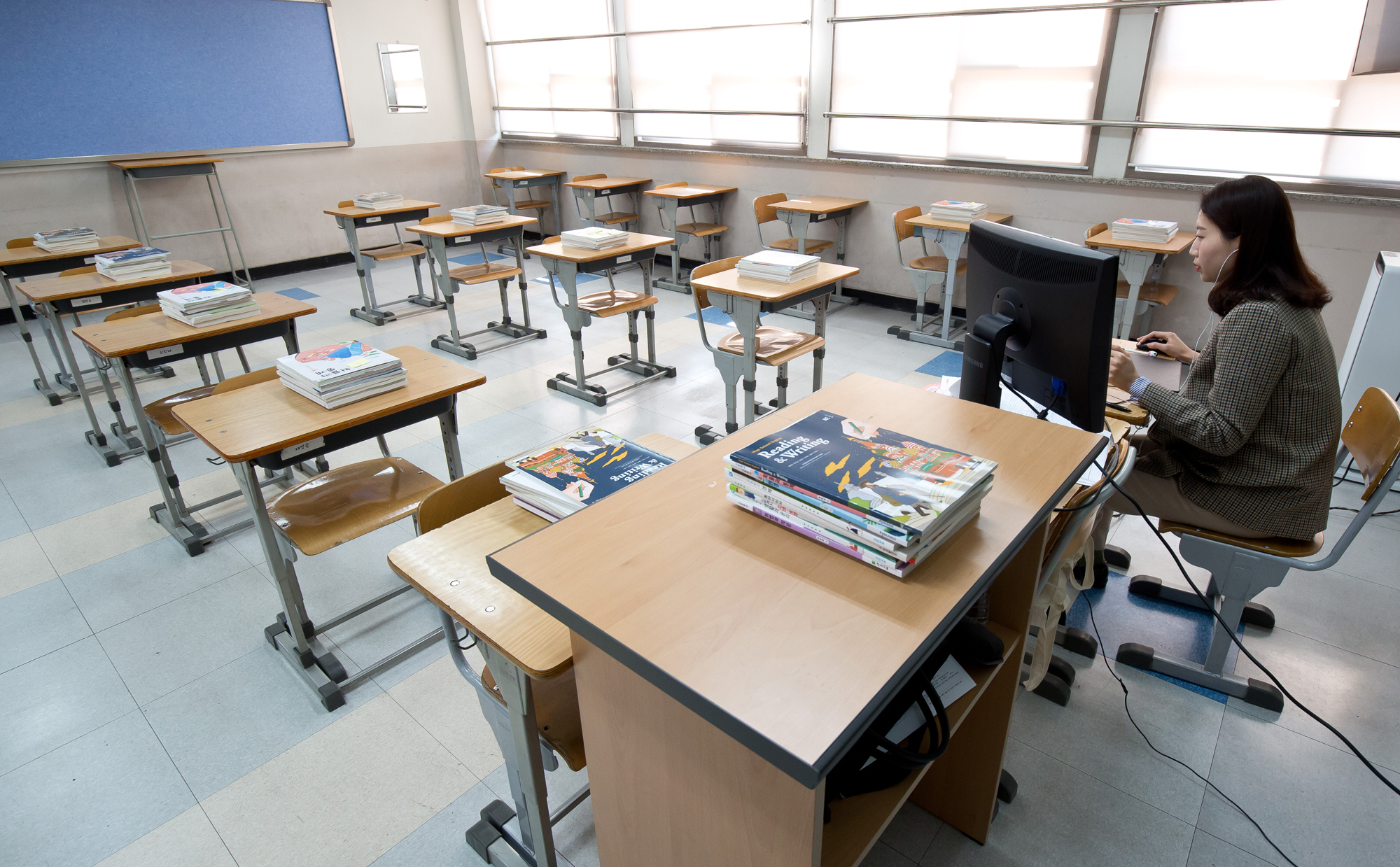 사회 교육 학교 코로나19 온라인수업 고등학교