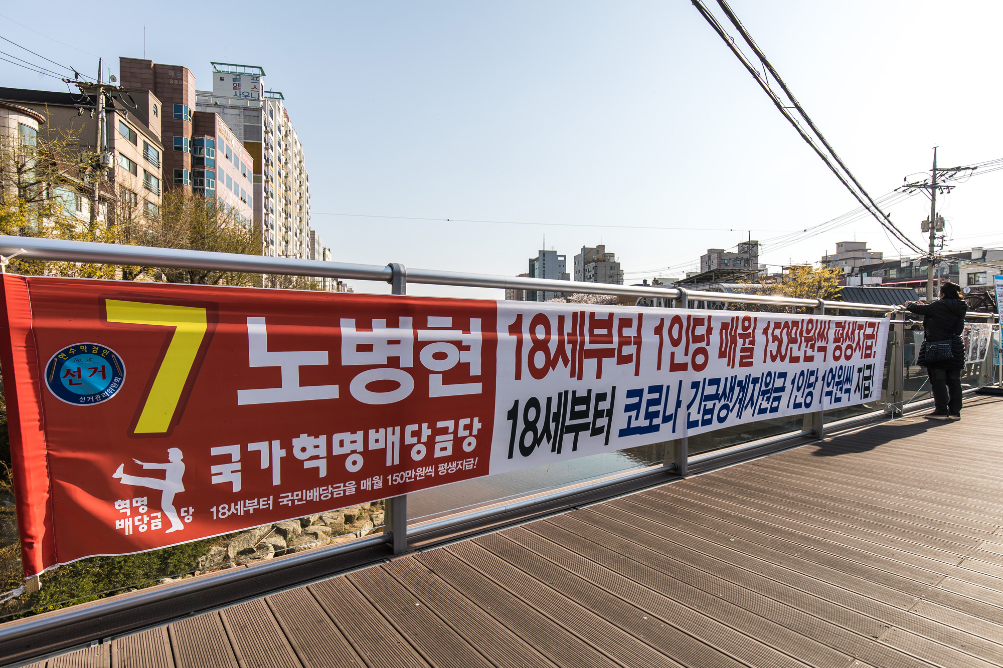 정치;총선;국회의원선거;제21대국회의원선거;정당;국가혁명배당금당;허경영;노병현;은평구갑