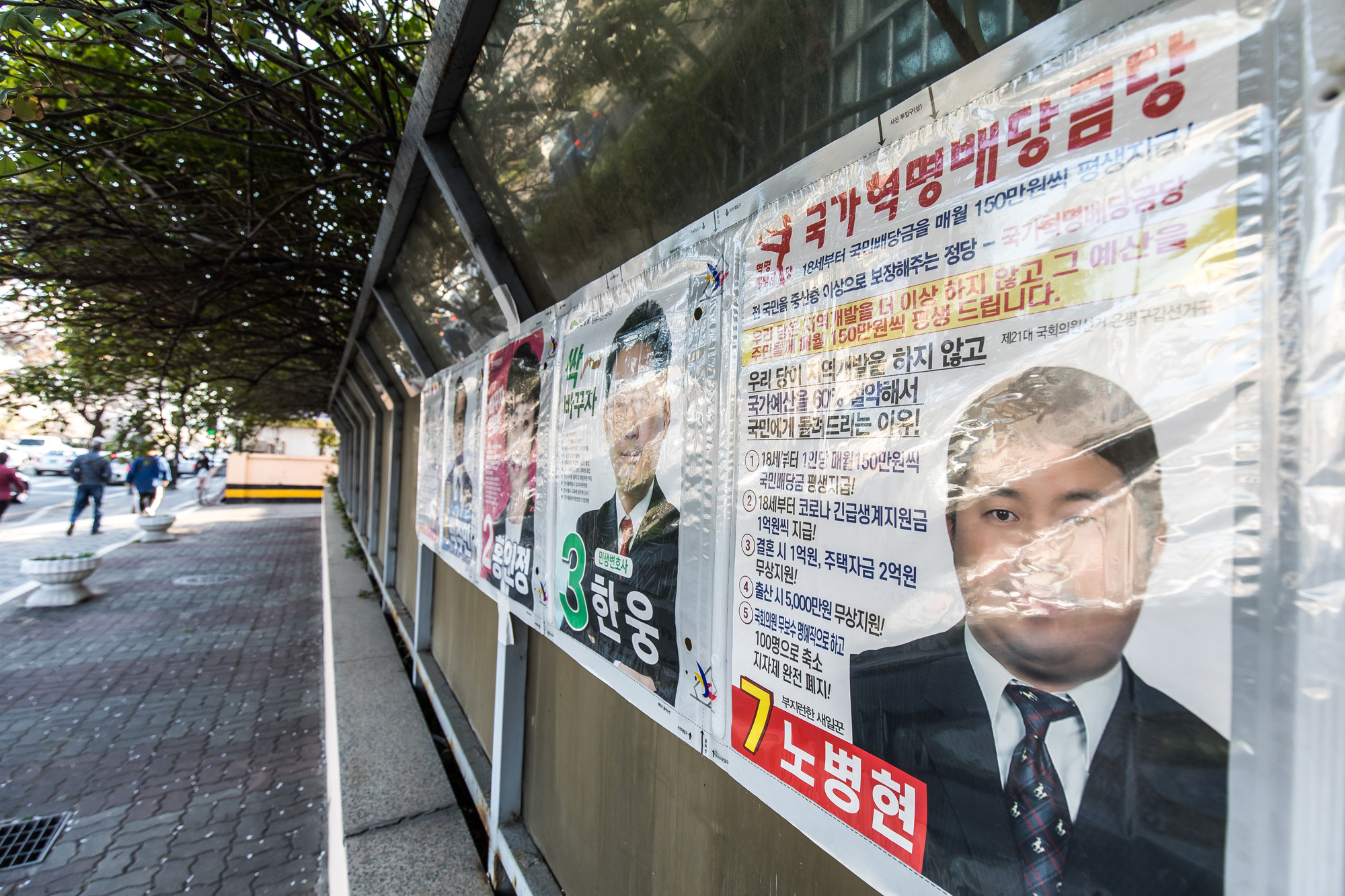 정치;총선;국회의원선거;제21대국회의원선거;정당;국가혁명배당금당;허경영;노병현;은평구갑