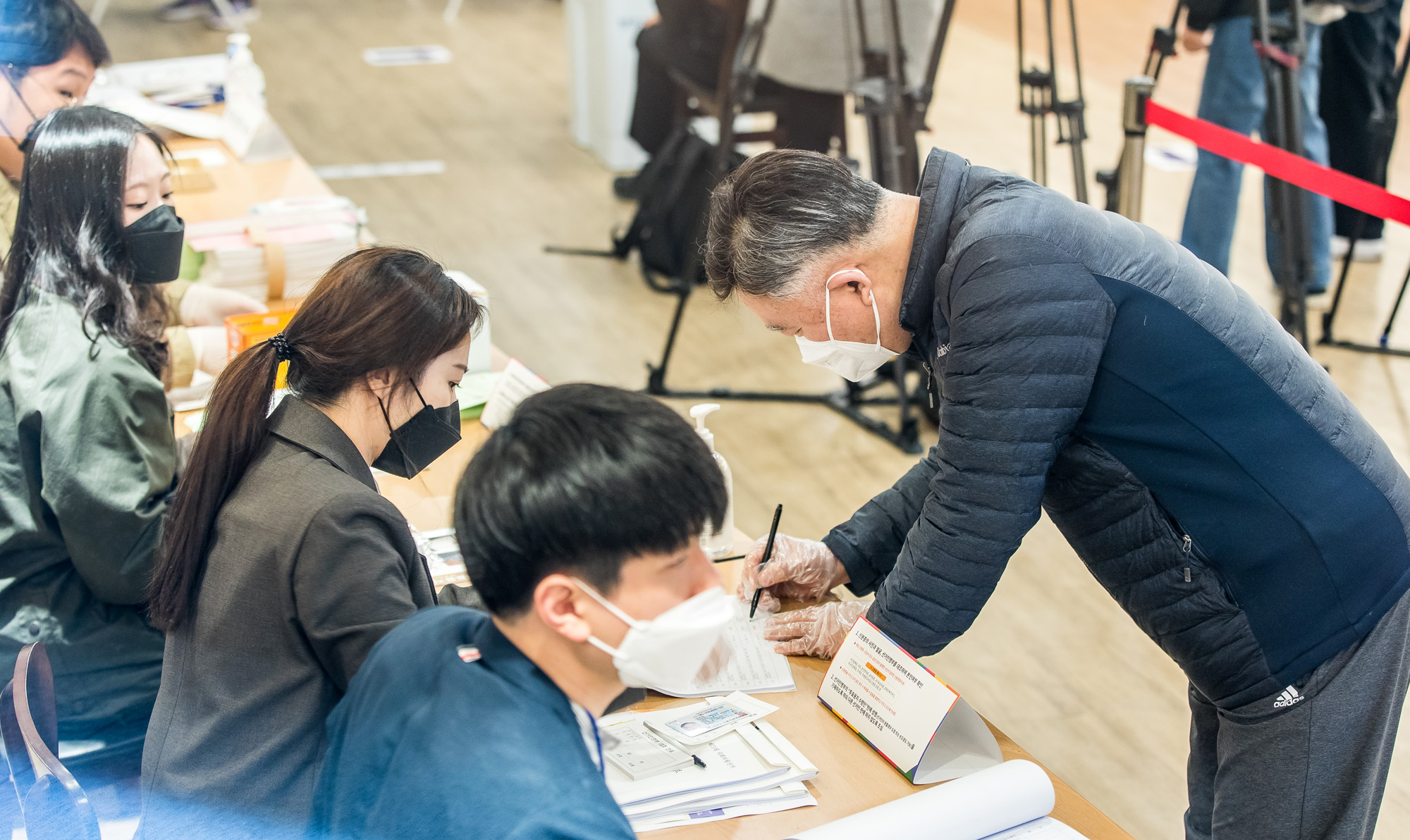 정치;선거;국회;국회의원선거;제21대국회의원선거;총선;투표소