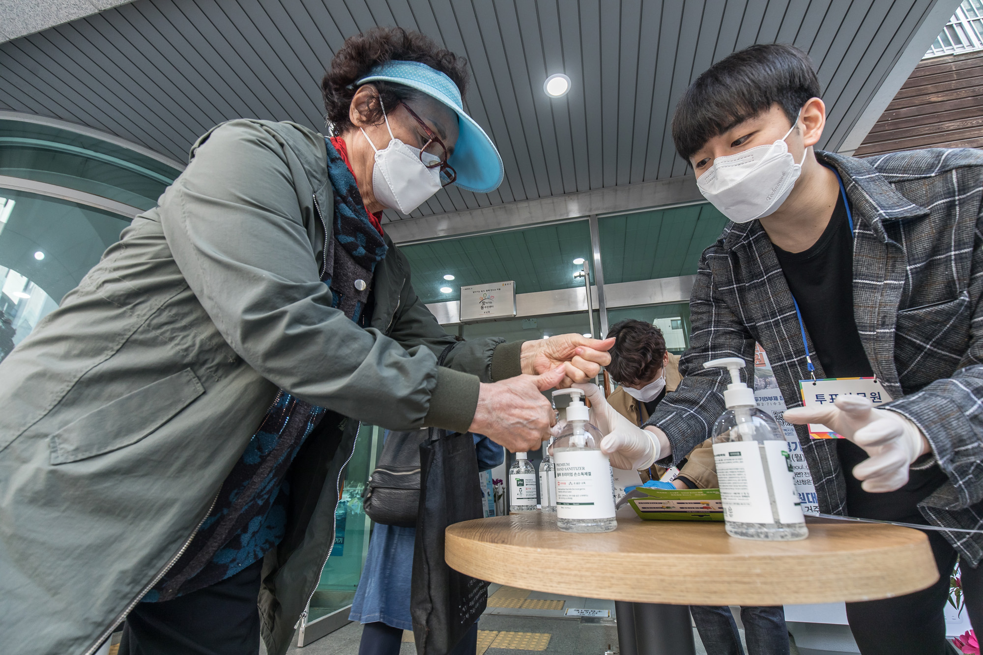 정치;선거;국회;국회의원선거;제21대국회의원선거;총선;투표소
