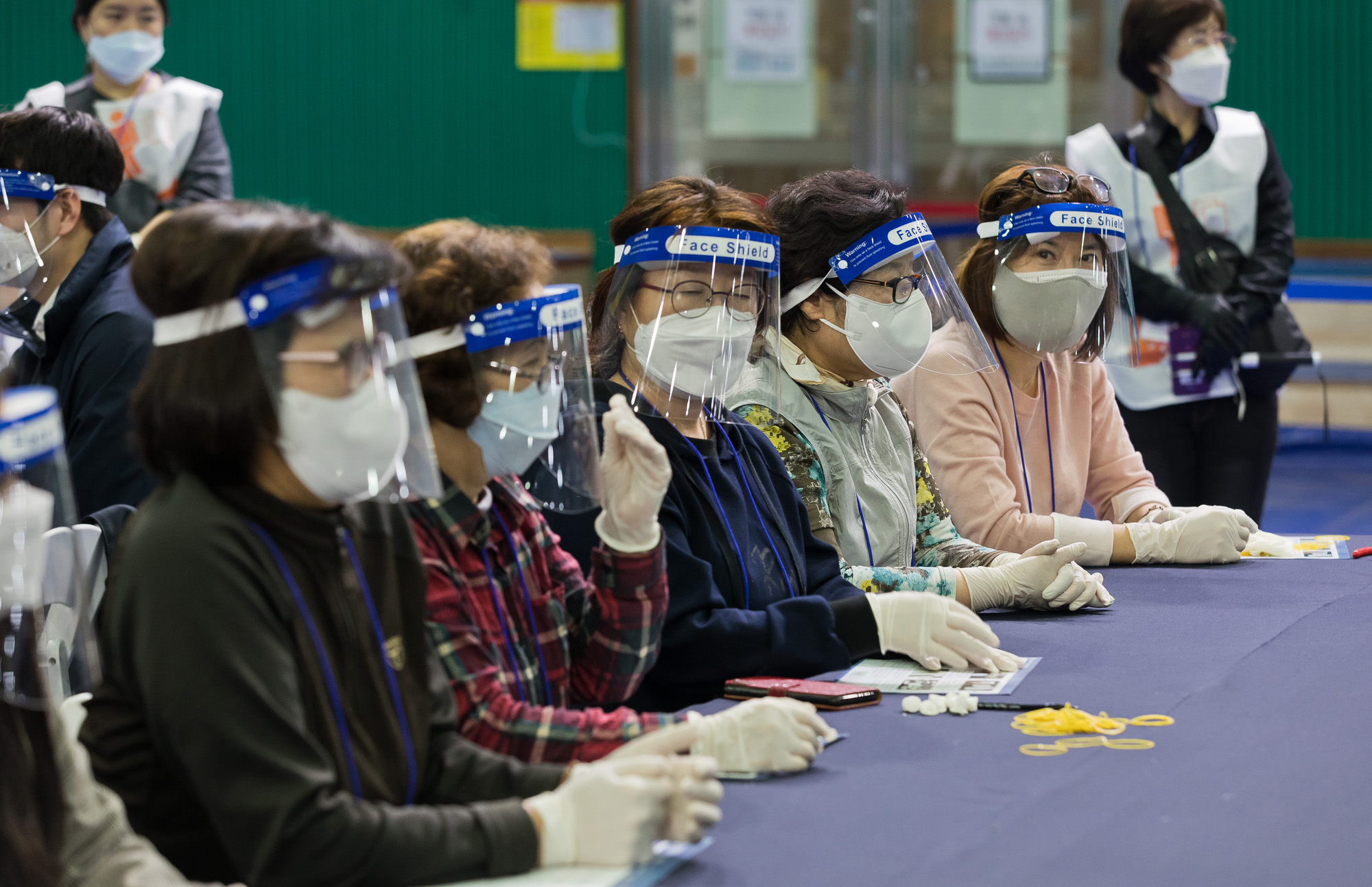 정치;선거;총선;제21대국회의원선거;총선개표;21대총선개표;영등포구개표소