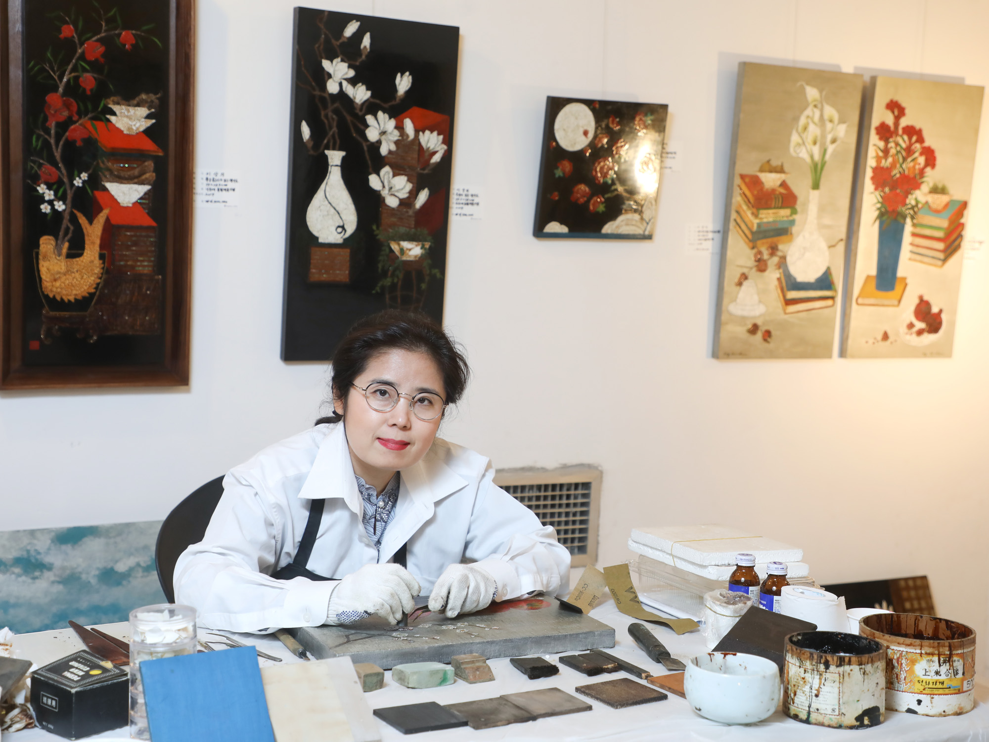 이상의;이상의작가;이상의화가;화가의방;한국미술응원프로젝트;옻칠