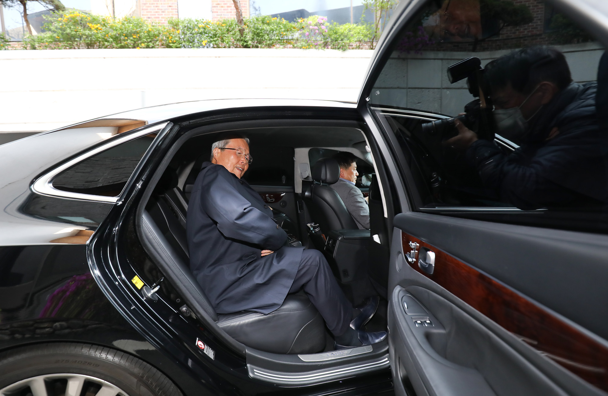 정치;김종인;김종인자택
