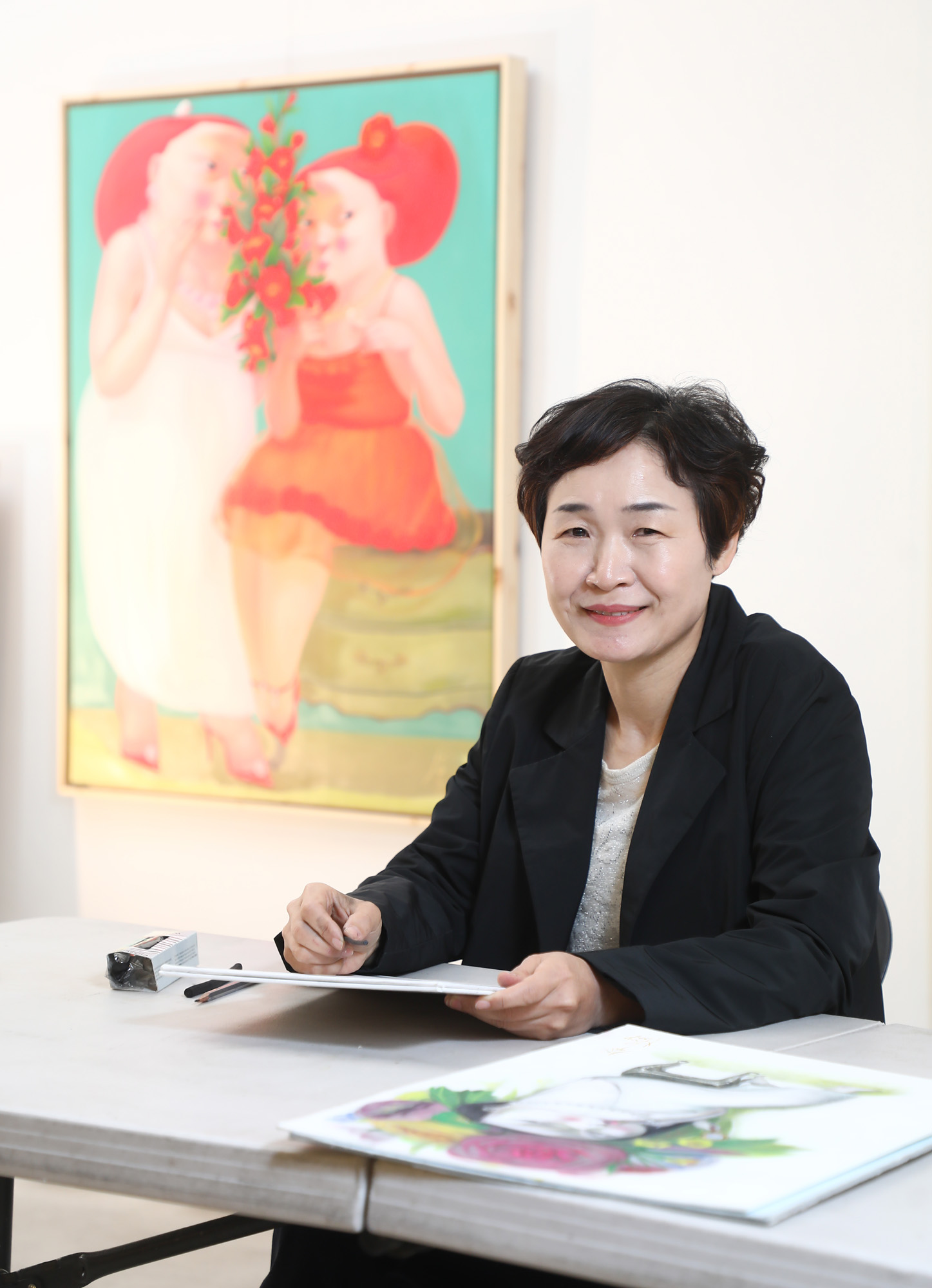 아티스트;화가;화가의방;그림;문선미;문선미작가;문선미화가;한국미술응원프로젝트