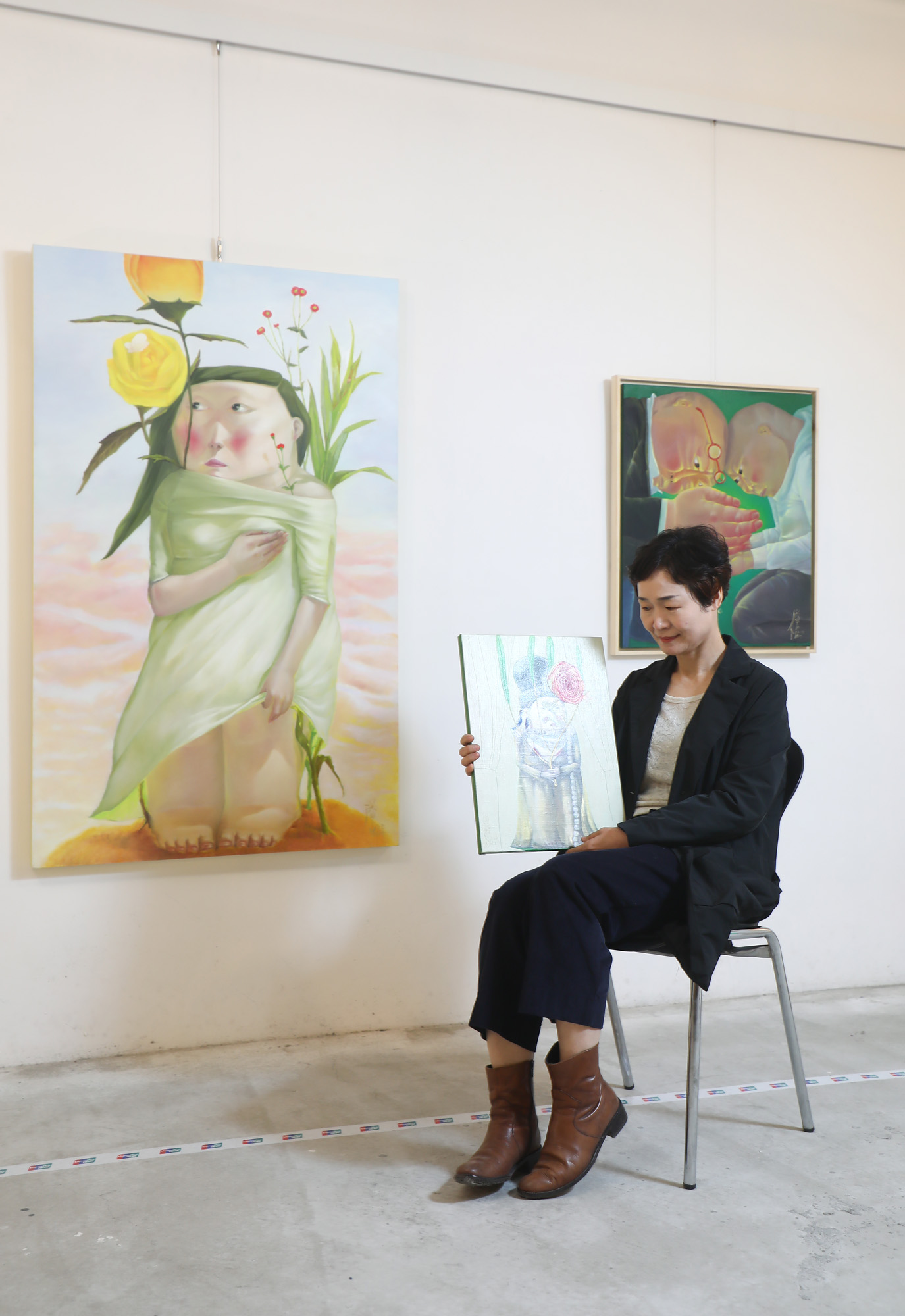 아티스트;화가;화가의방;그림;문선미;문선미작가;문선미화가;한국미술응원프로젝트