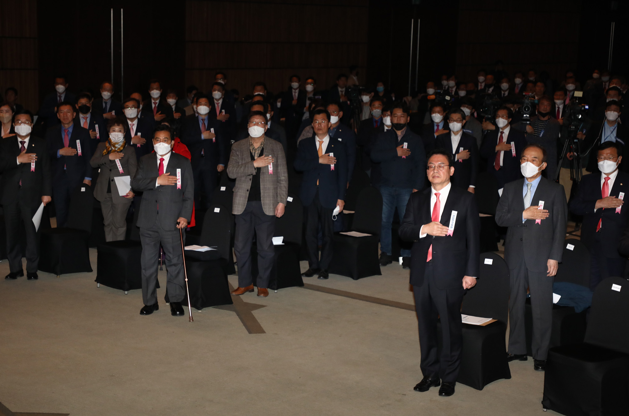 정치;미래통합당1차전국위원회