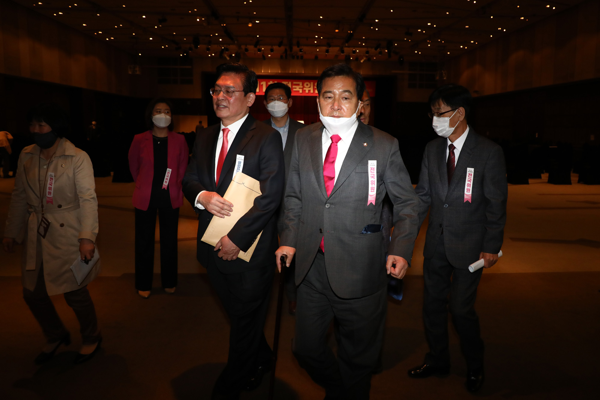 정치;미래통합당1차전국위원회;심재철;정우택