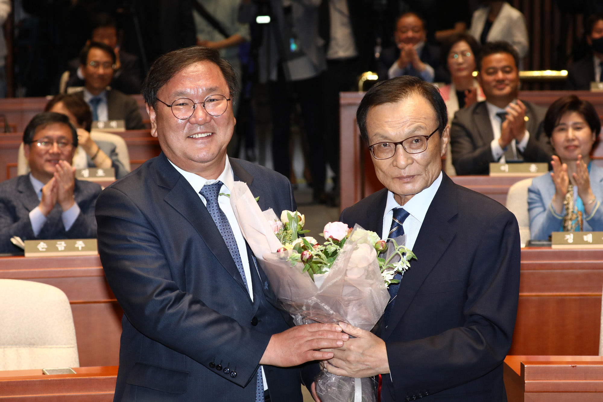 정치;국회;더불어민주당의원총회;김태년