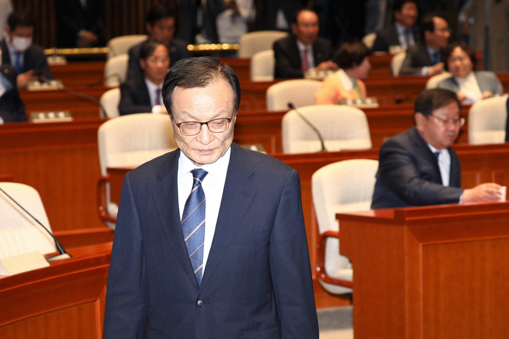 정치;국회;더불어민주당의원총회;이해찬