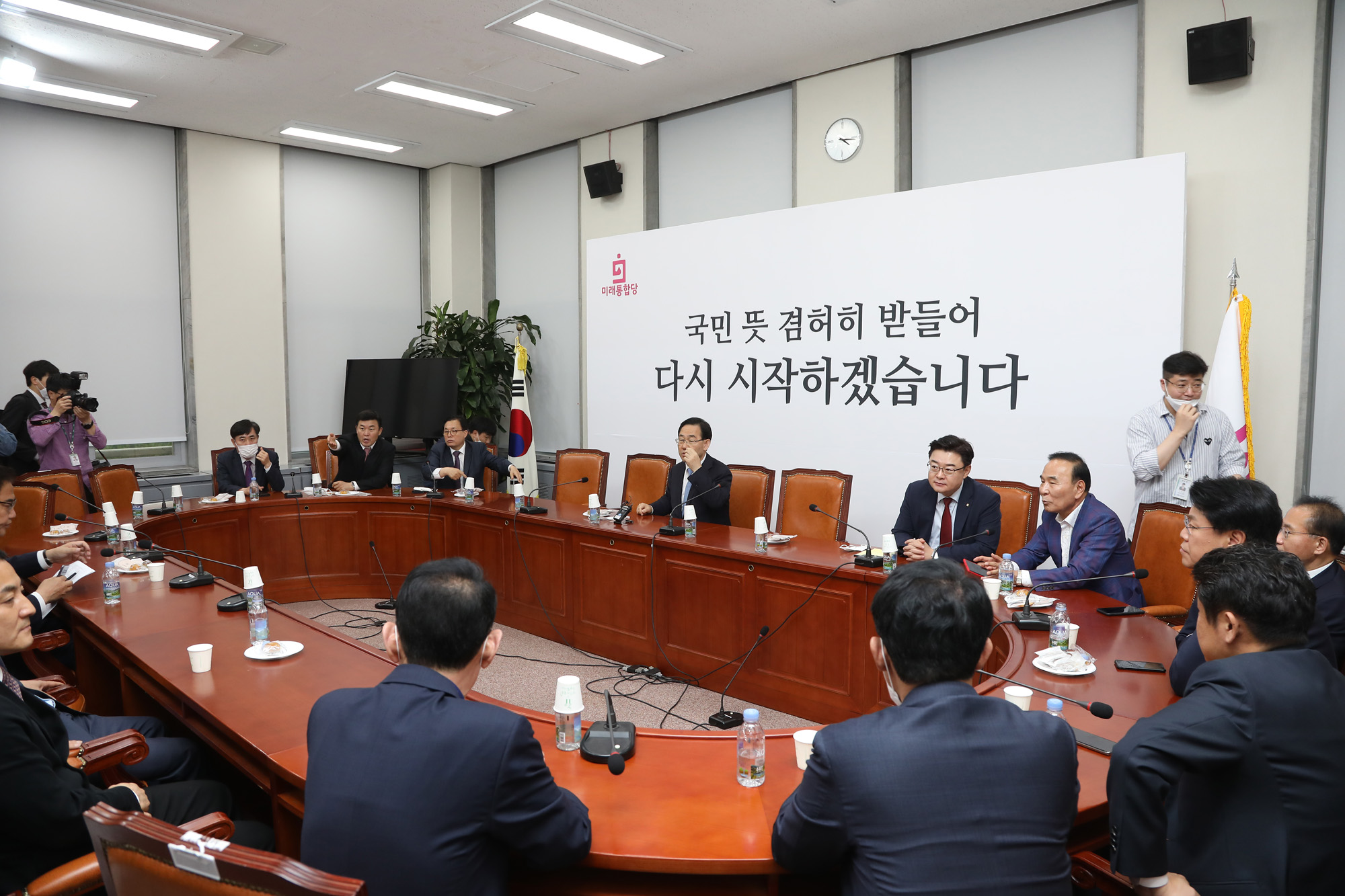 정치;정당;미래통합당;3선의원