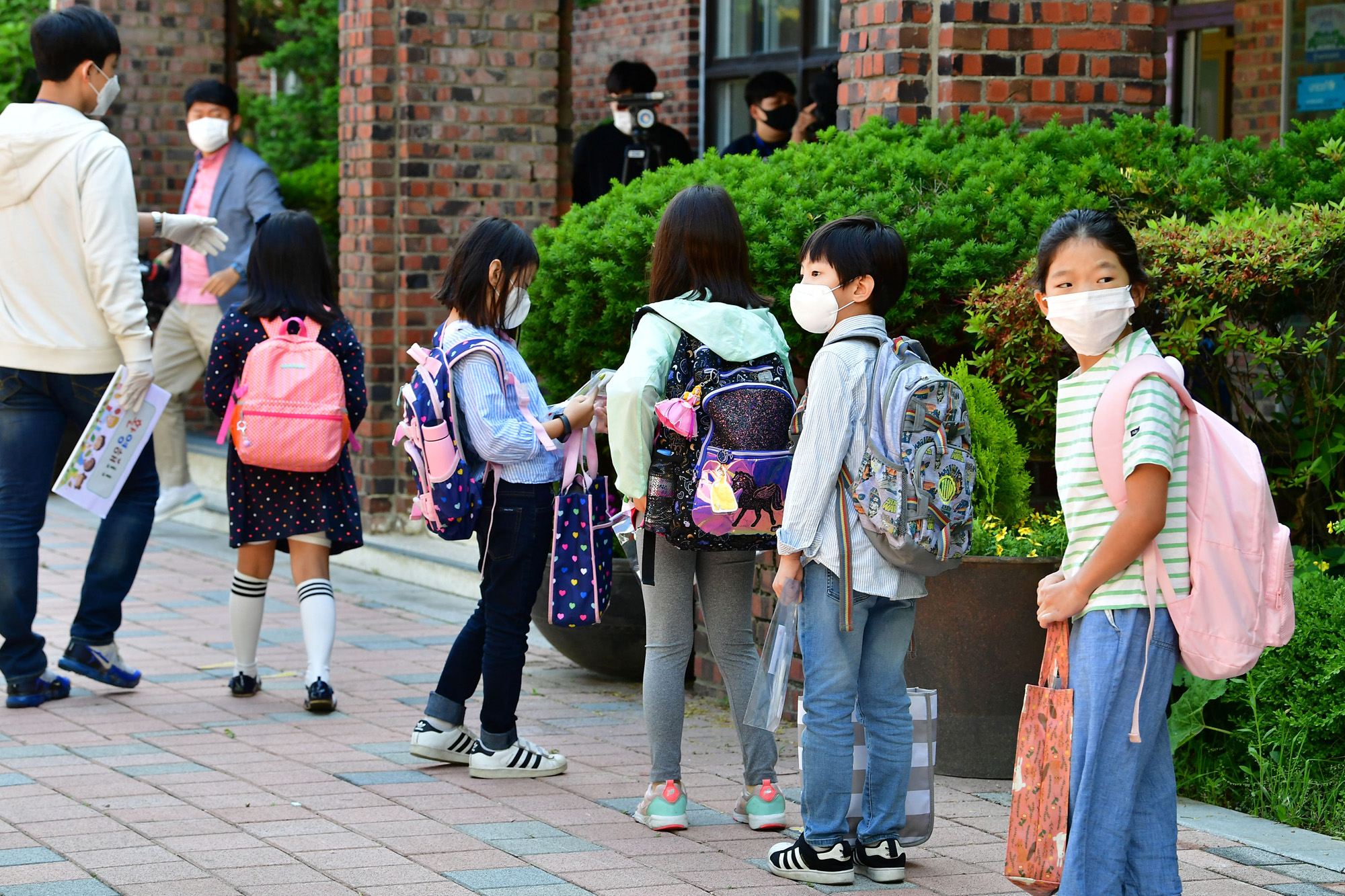 코로나19등교;마스크등교;등교수업