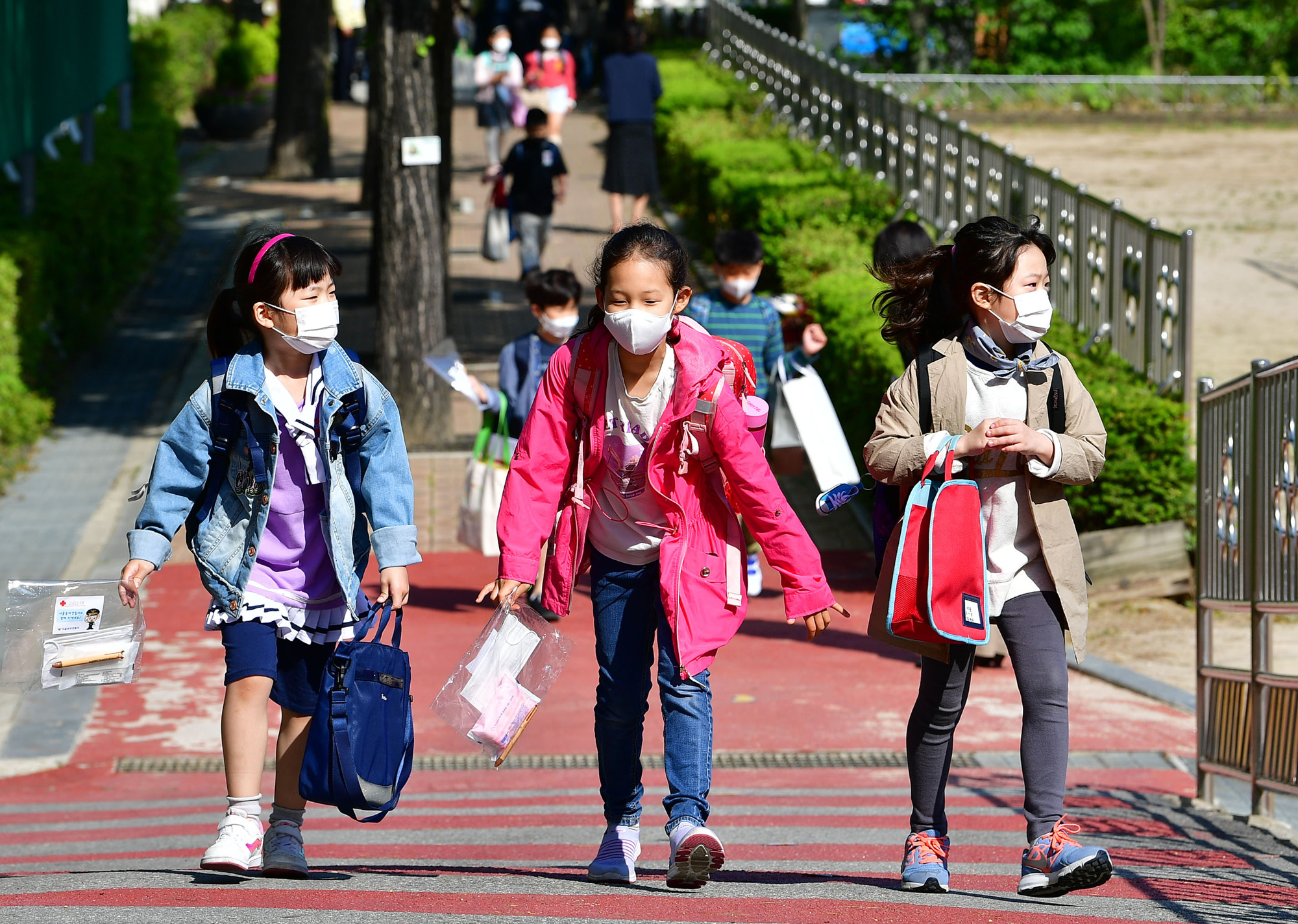 코로나19등교;마스크등교;등교수업