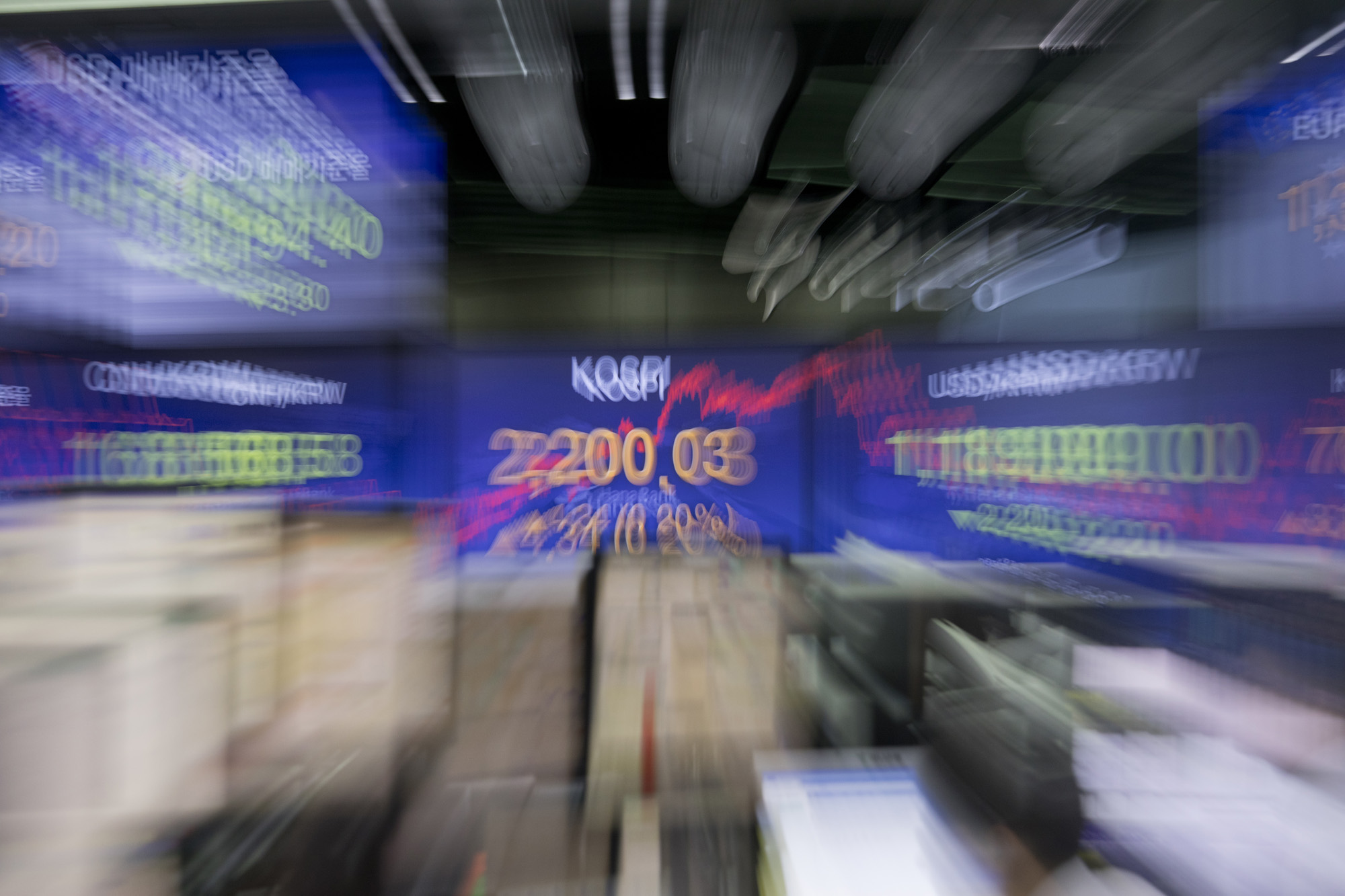 경제;주가;종합주가지수;코스피;kospi;외환딜링룸