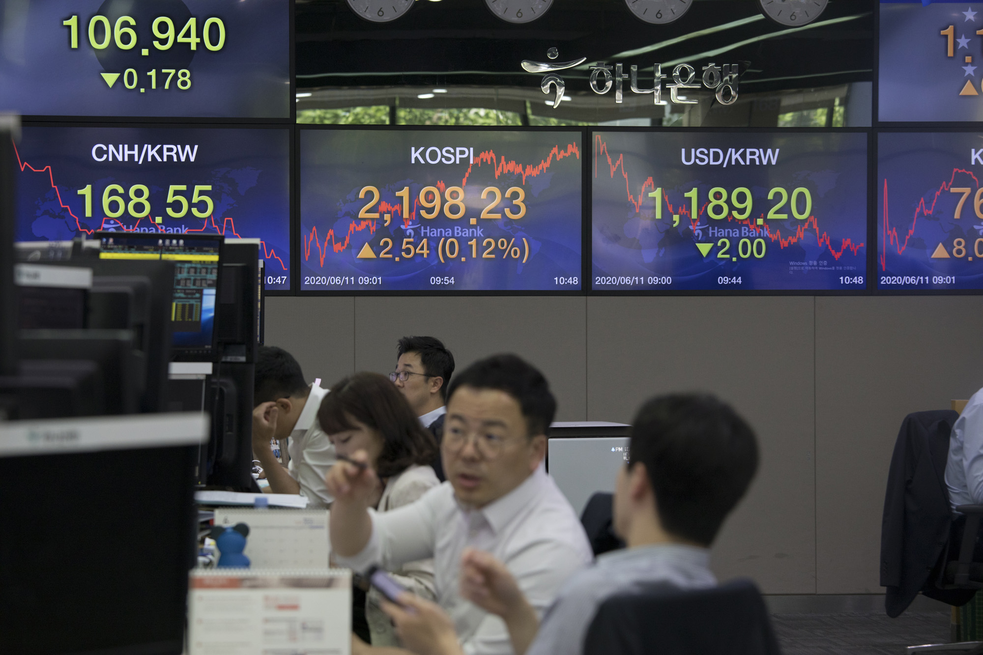 경제;주가;종합주가지수;코스피;kospi;외환딜링룸