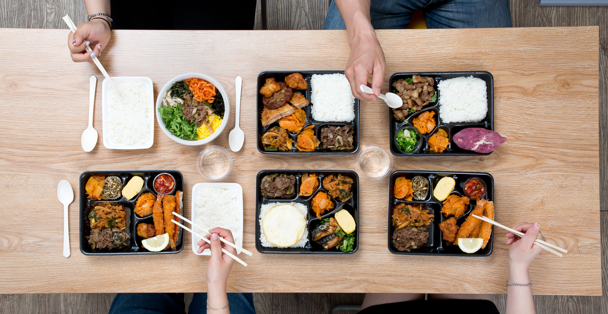 사회 음식 코로나 도시락