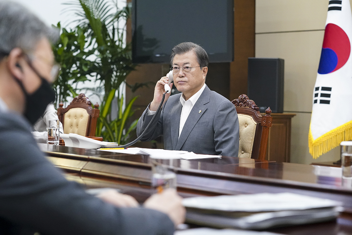 정치 청와대 문재인 온두라스