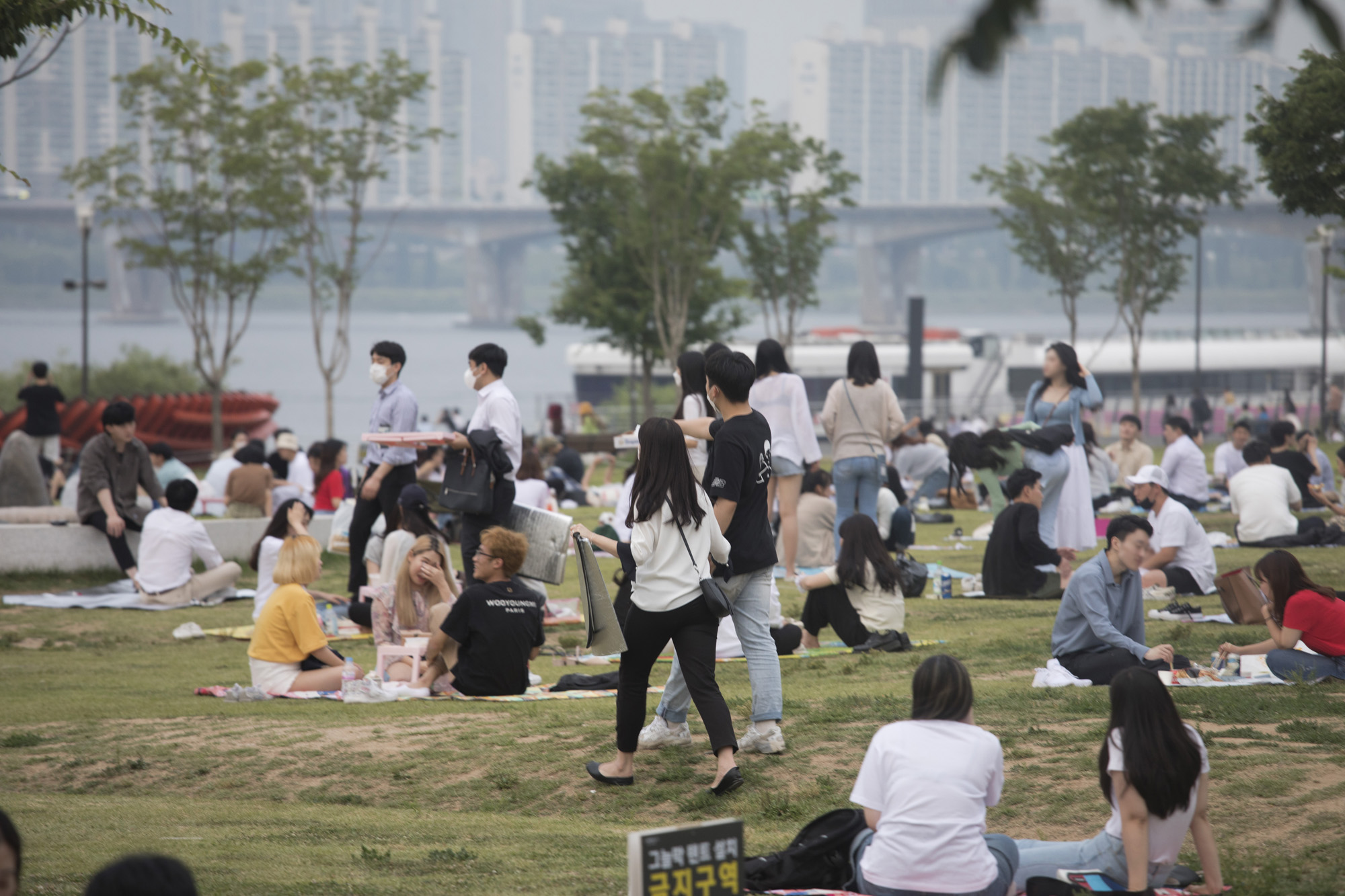 사회;세태;공원;한강;한강시민공원;여의도