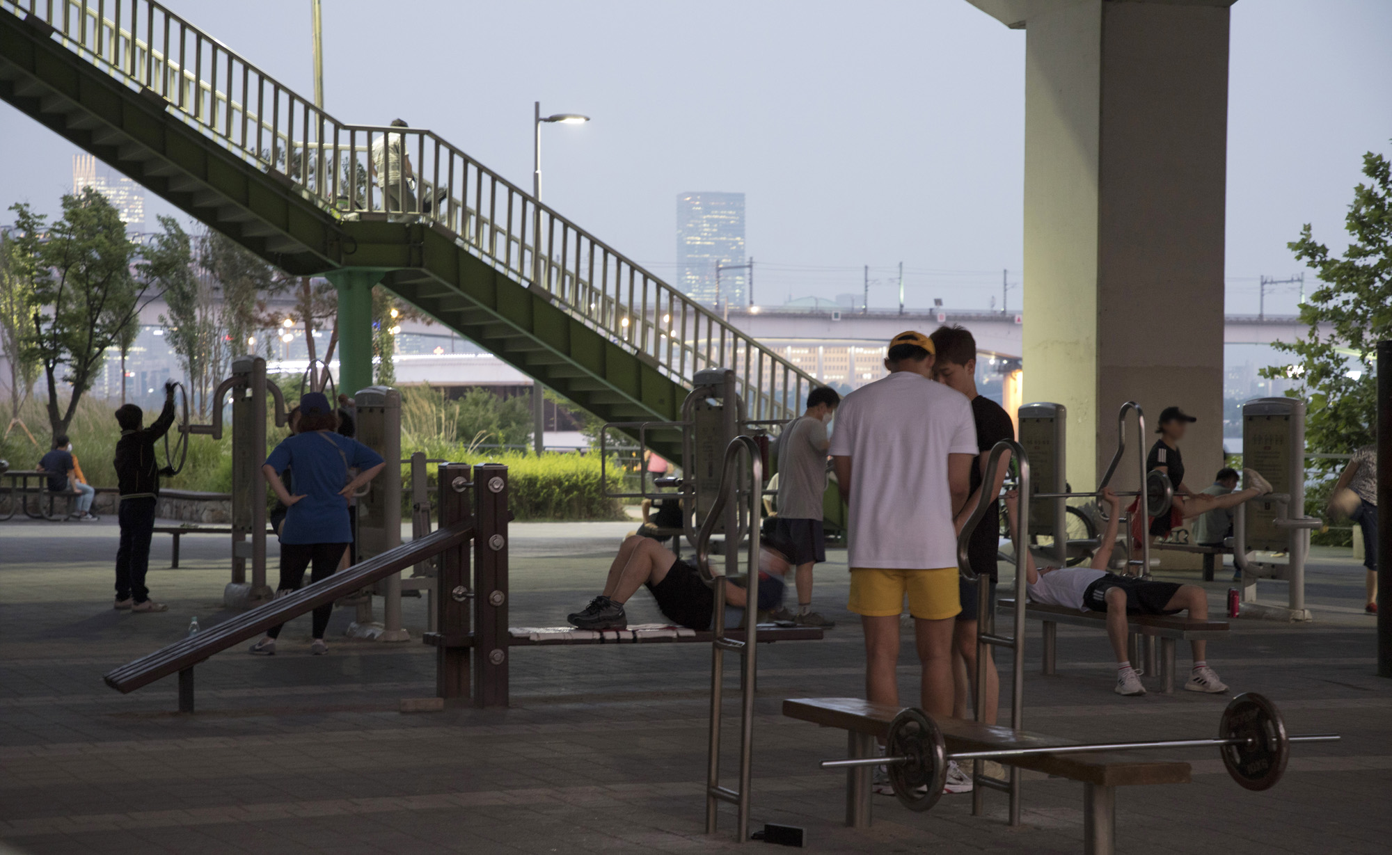 사회;세태;한강;한강시민공원;망원