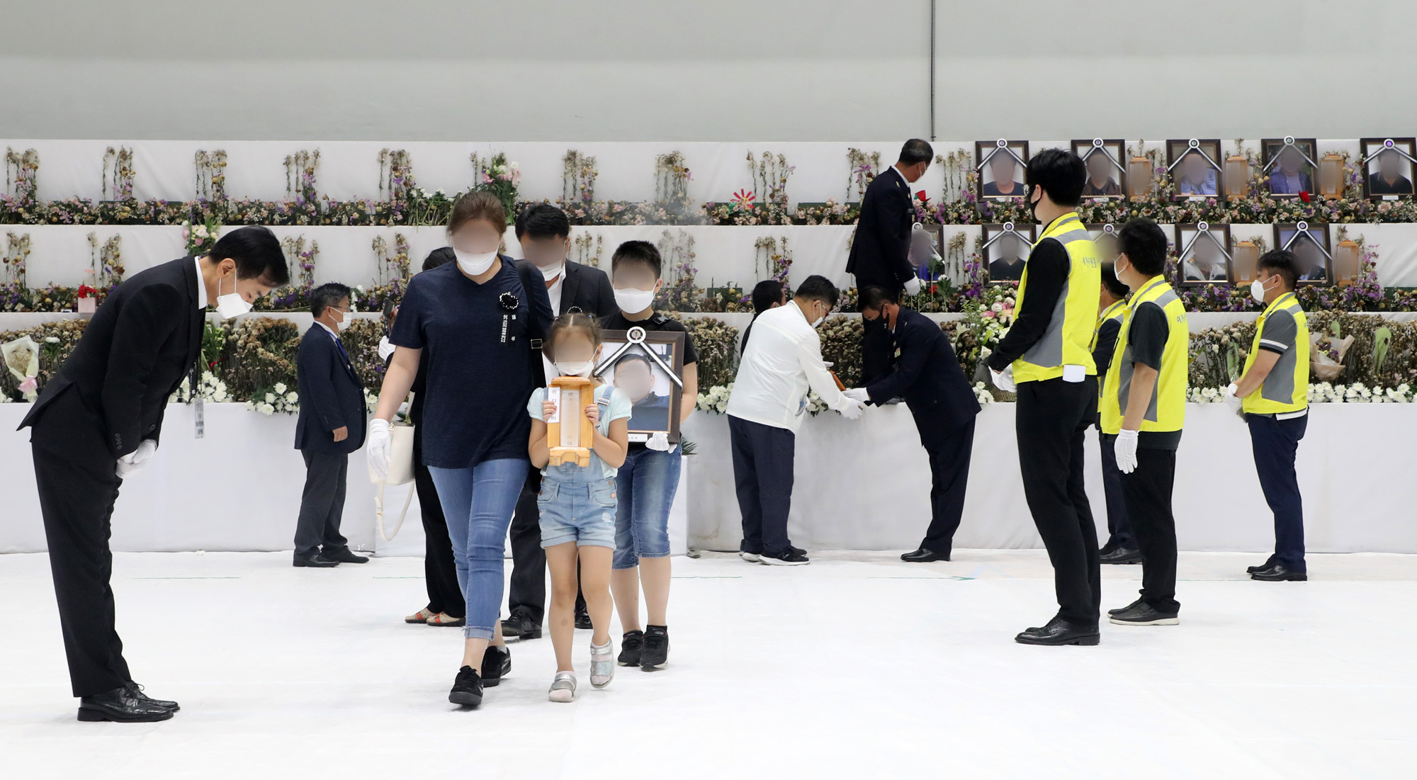 사회 사고 이천 물류센터 화재 영결식