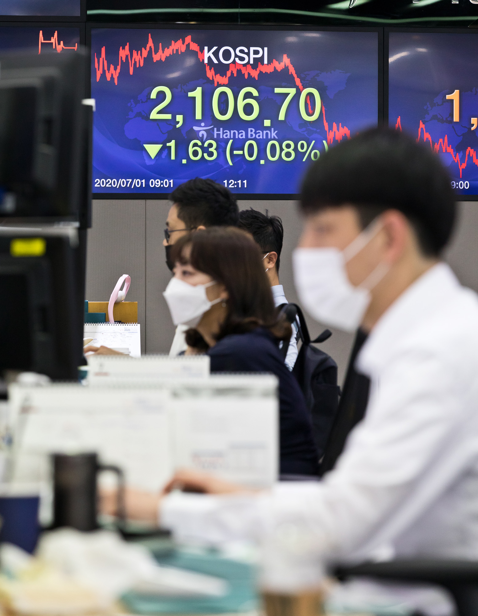 경제;금융;주식;코스피;KOSPI;하나은행딜링룸;주식투자;코스피하락