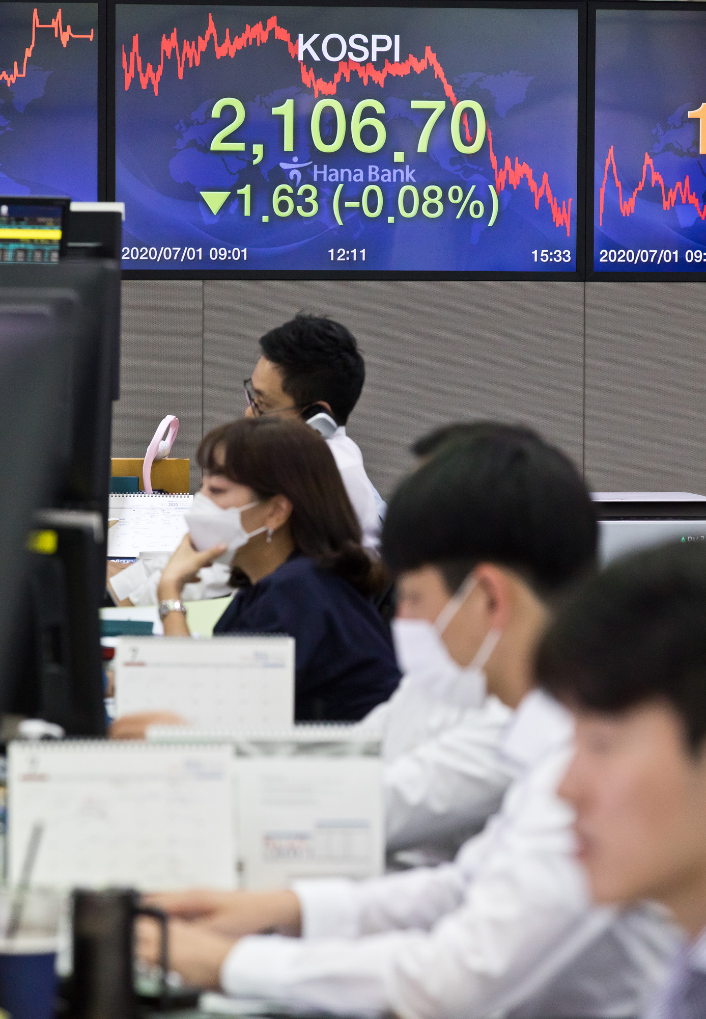 경제;금융;주식;코스피;KOSPI;하나은행딜링룸;주식투자;코스피하락