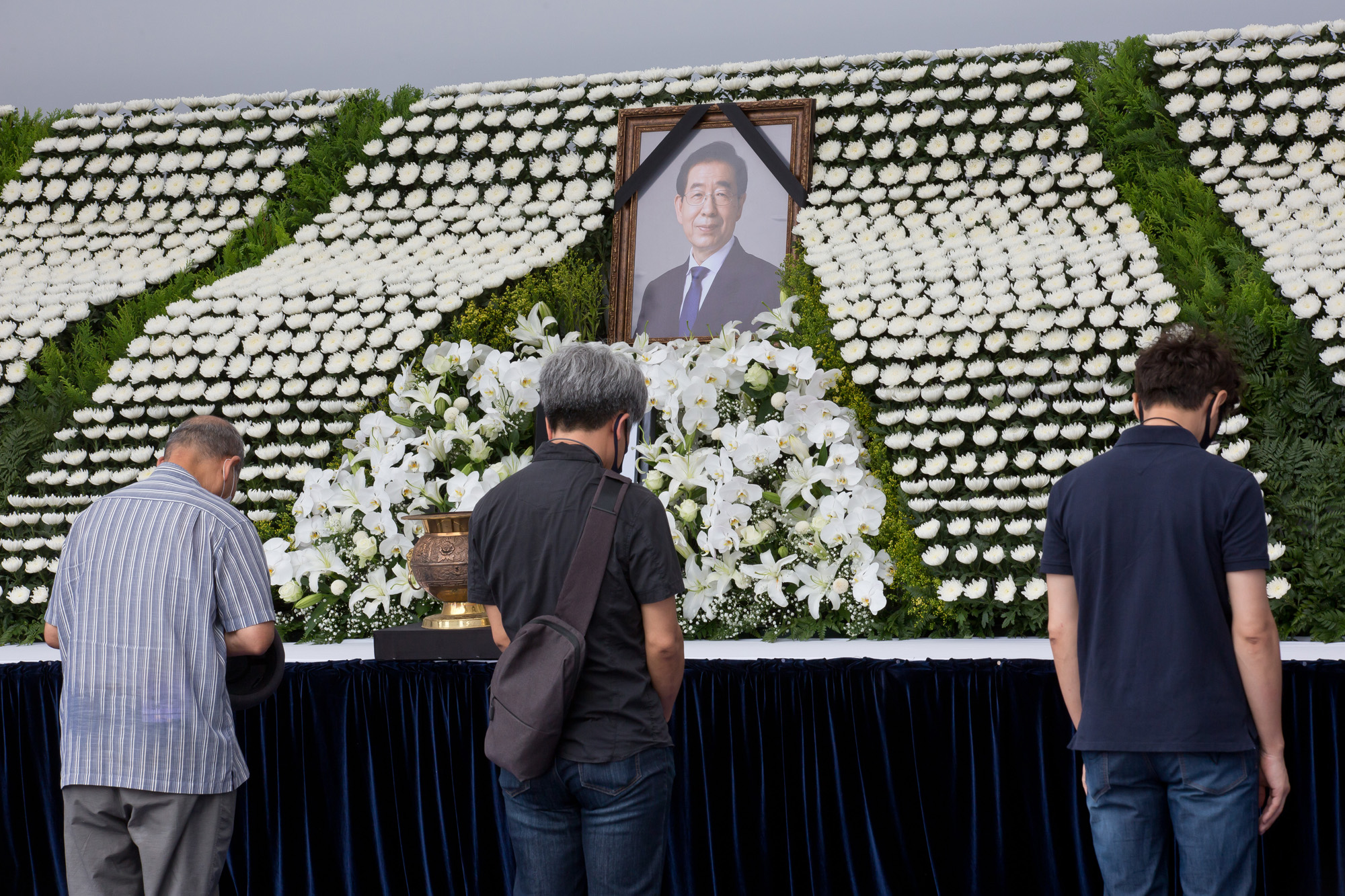 사회 박원순 서울광장 분향소