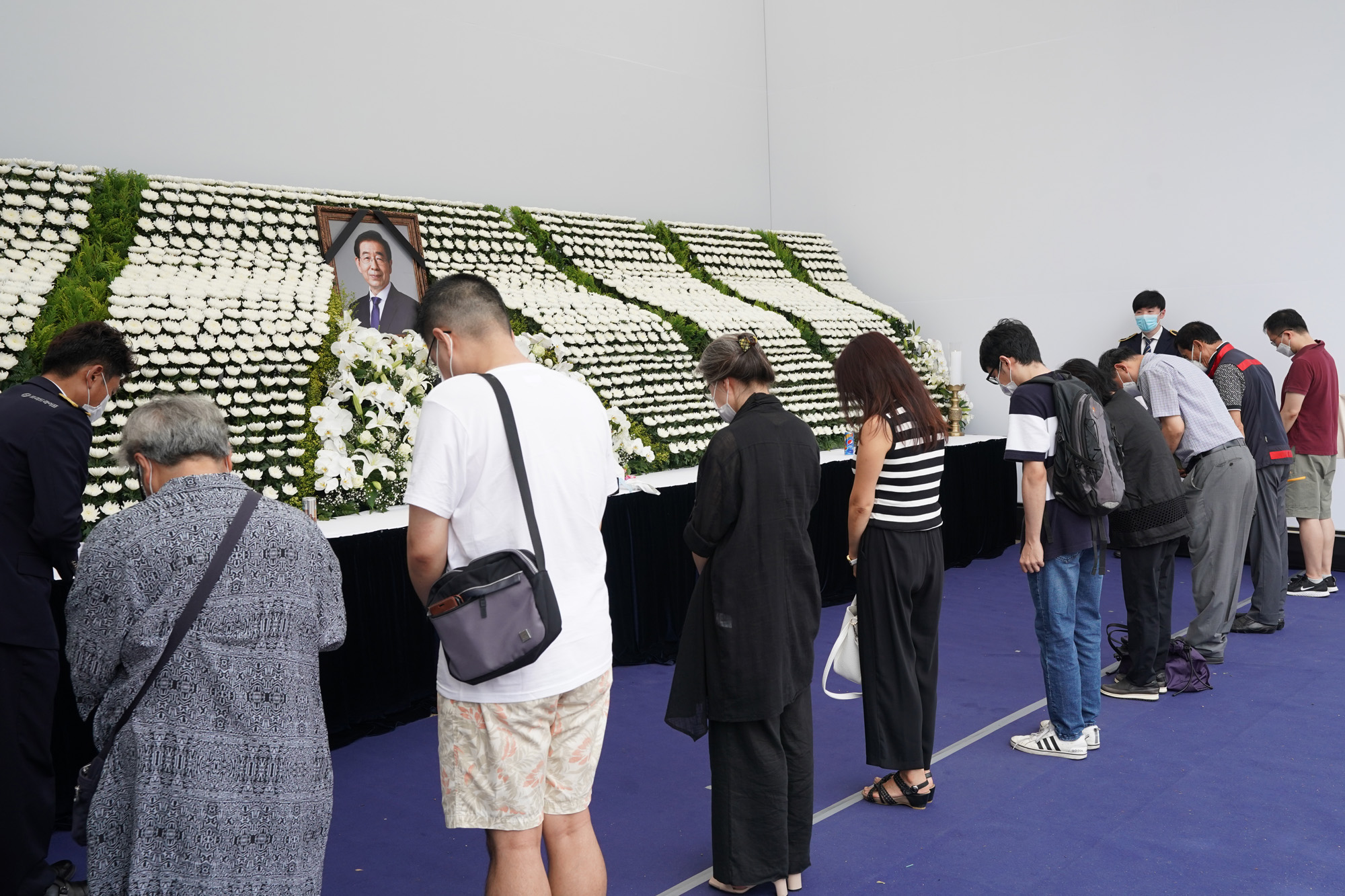 박원순분향소;박원순조문