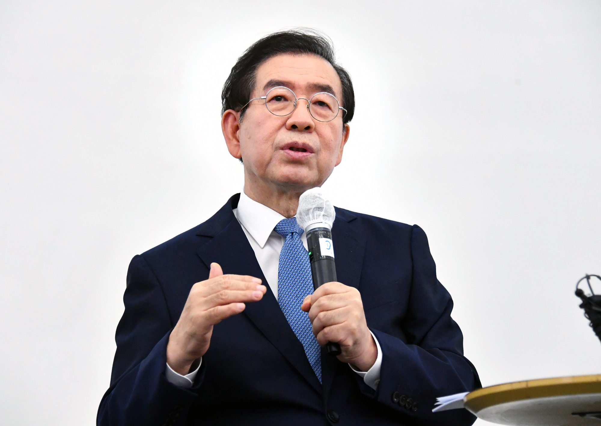 박원순;서울시장;출입기자;간담회