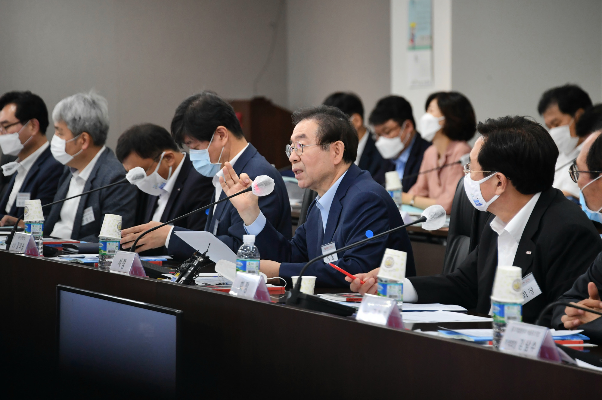 박원순;서울시장;중소기업중앙회;간담회