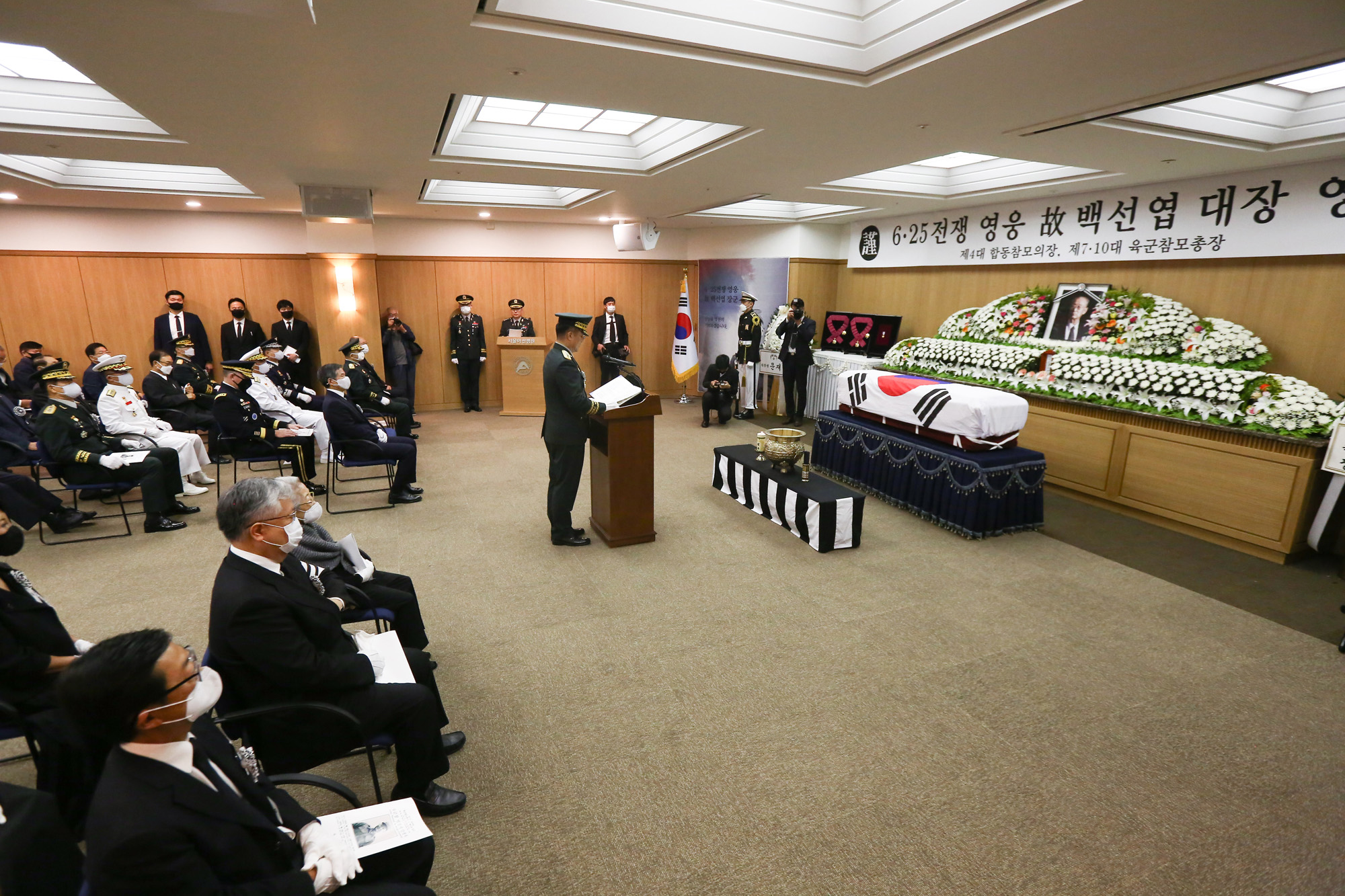 백선엽;백선엽장군;백선엽장례식;백선엽발인